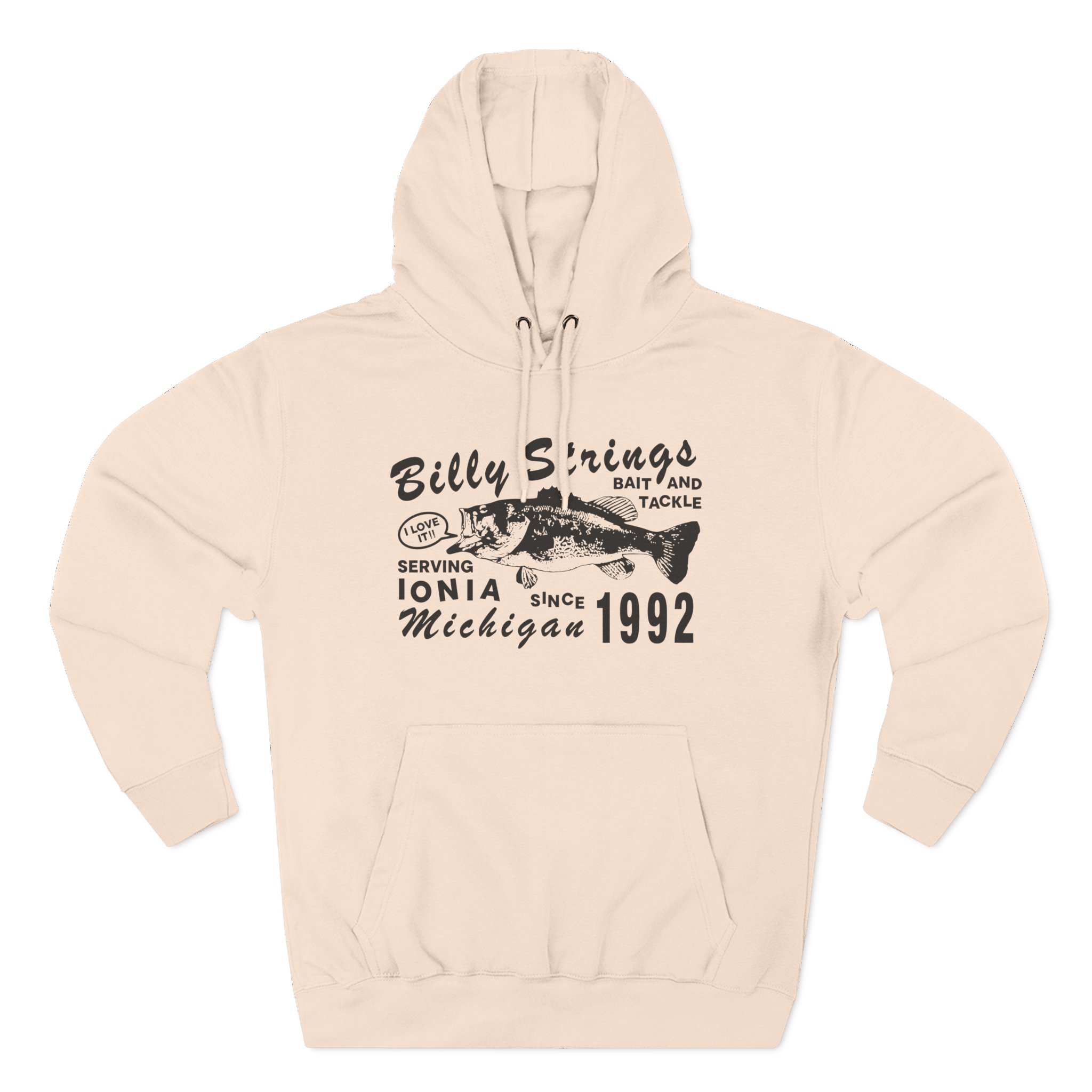Billy Strings Bait & Tackle Three-Panel Fleece Hoodie