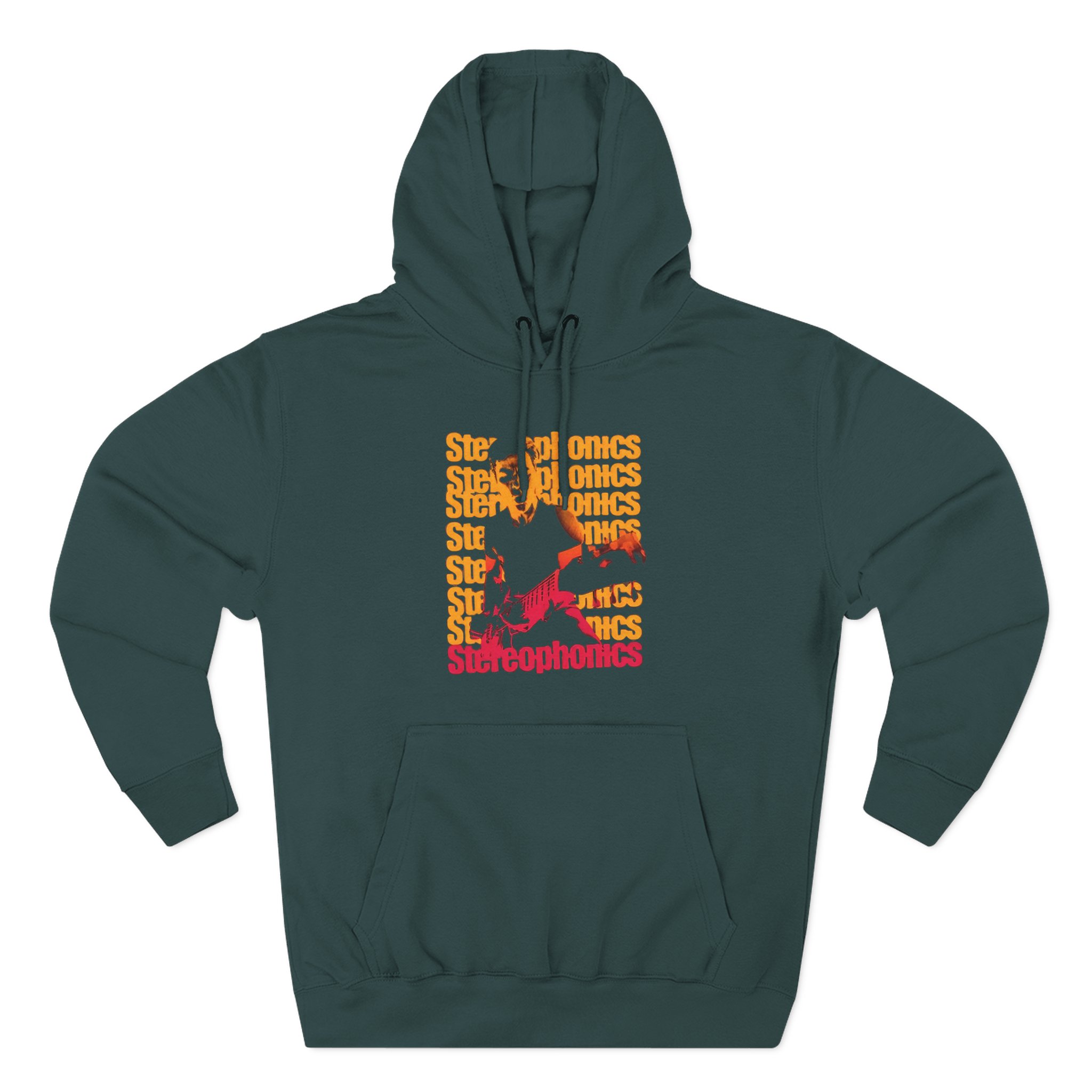 Stereophonics Band Guitarist Three-Panel Fleece Hoodie