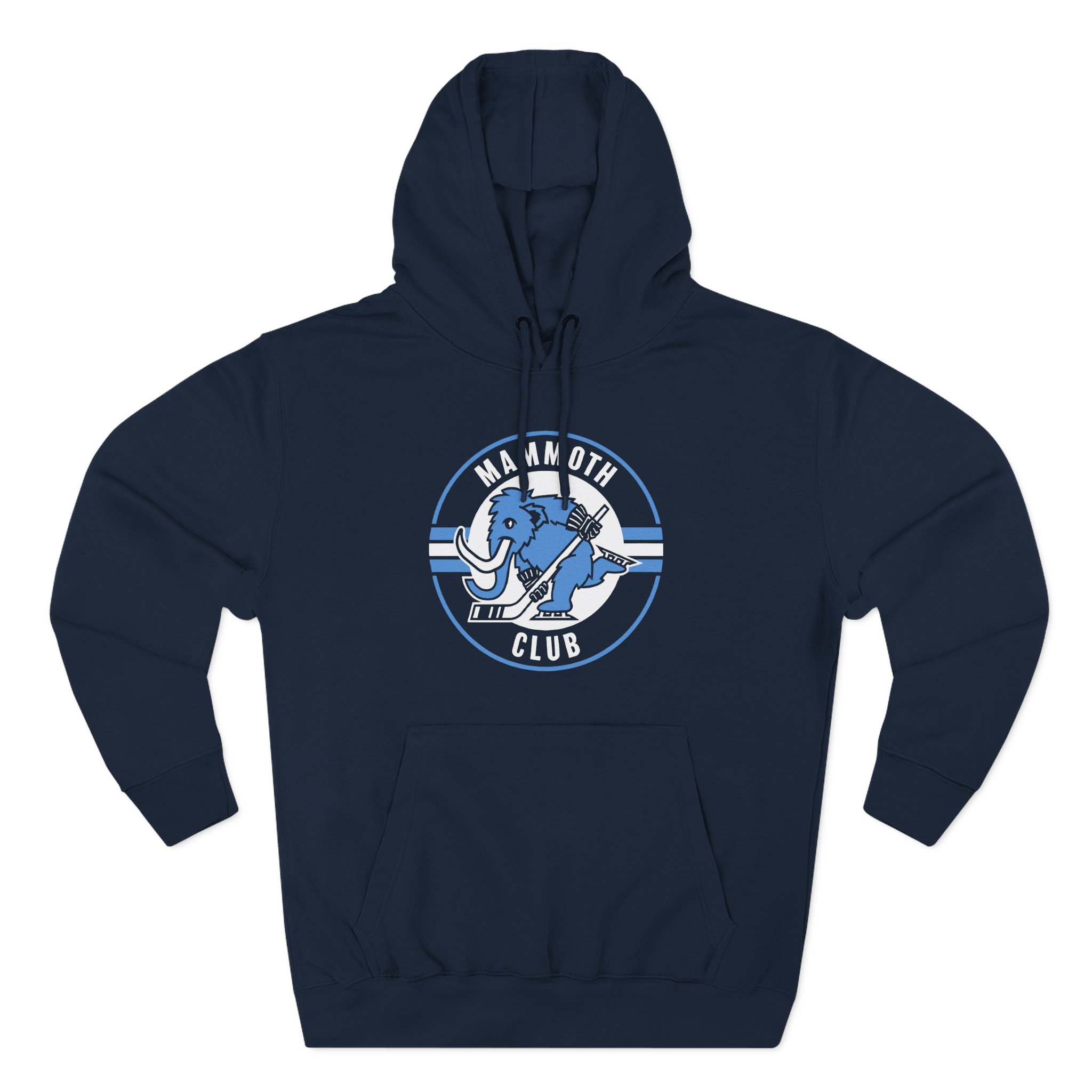 Mammoth Club Hockey Logo Three-Panel Fleece Hoodie