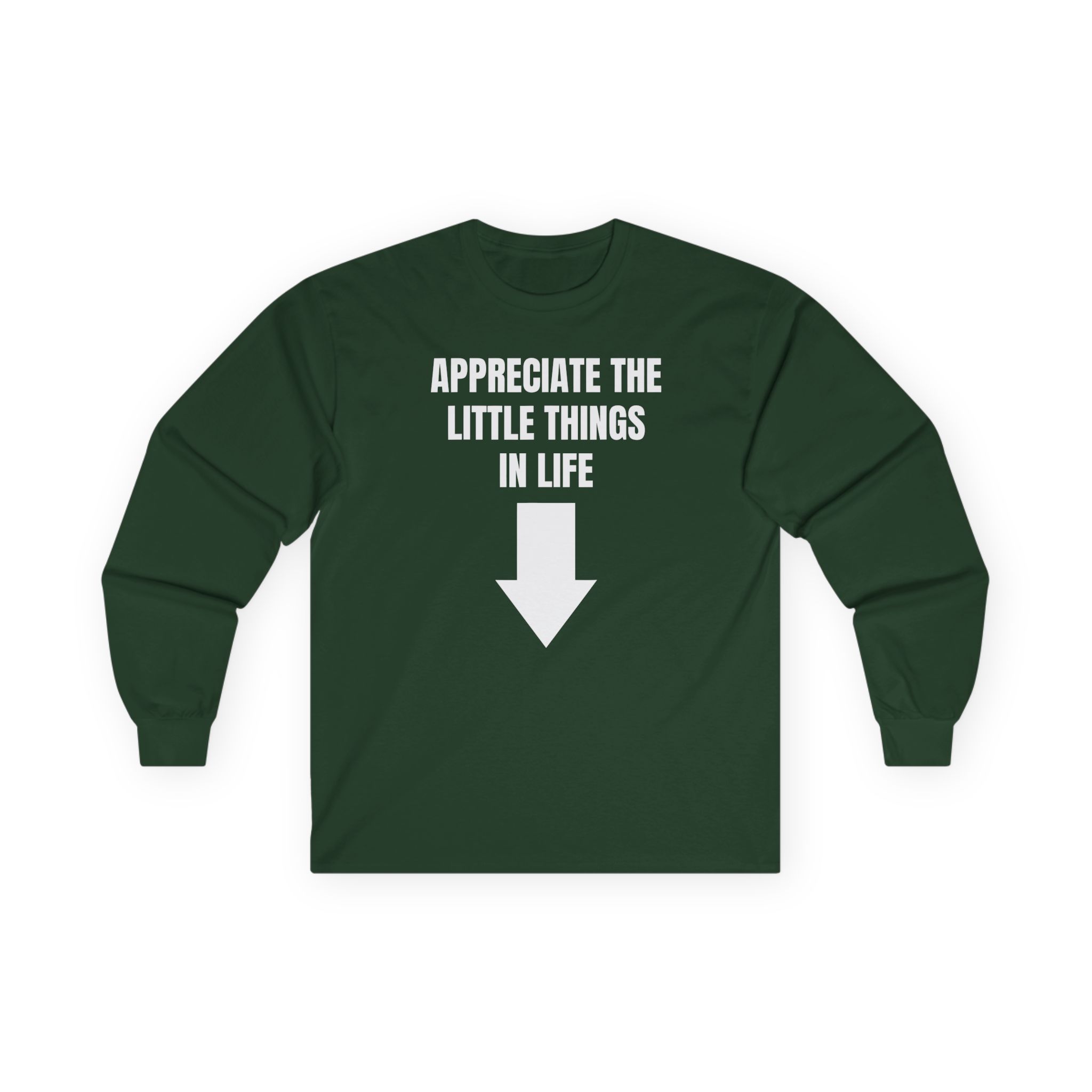 Jynxzi Appreciate the Little Things in Life Unisex Ultra Cotton Long Sleeve Tee