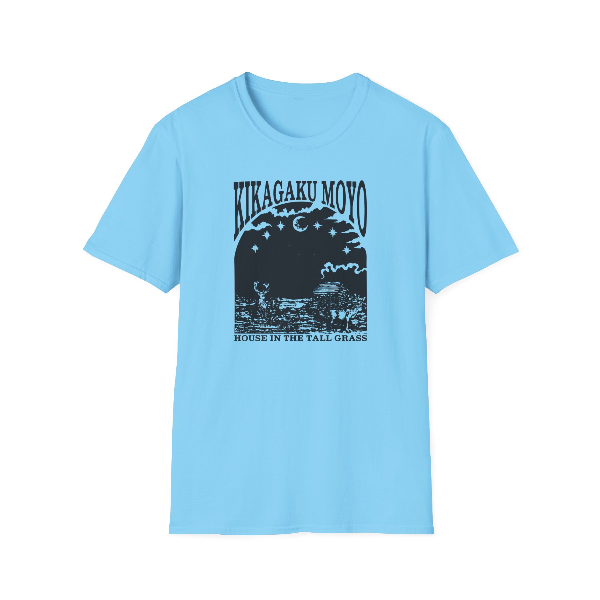 Kikagaku Moyo House in the Tall Grass Unisex Softstyle T-Shirt