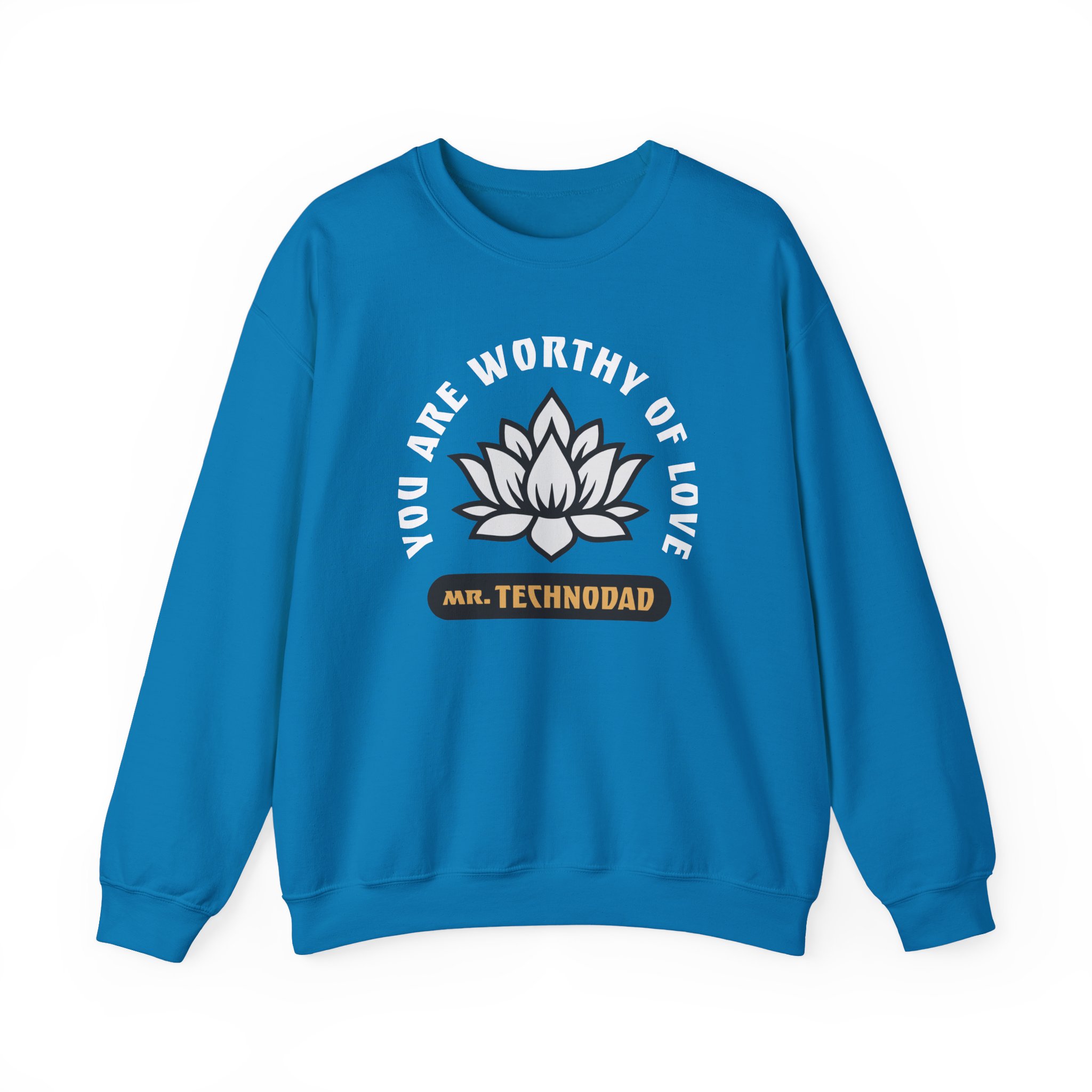 Technoblade Worthy of Love Unisex Heavy Blendâ„¢ Crewneck Sweatshirt