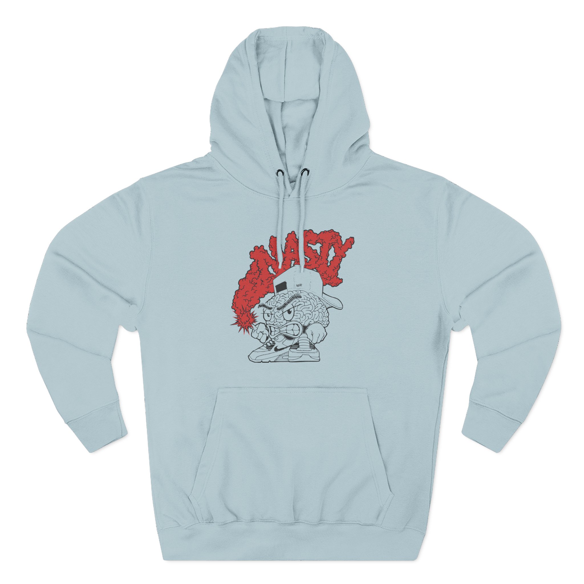 Nasty mbwtw Three-Panel Fleece Hoodie