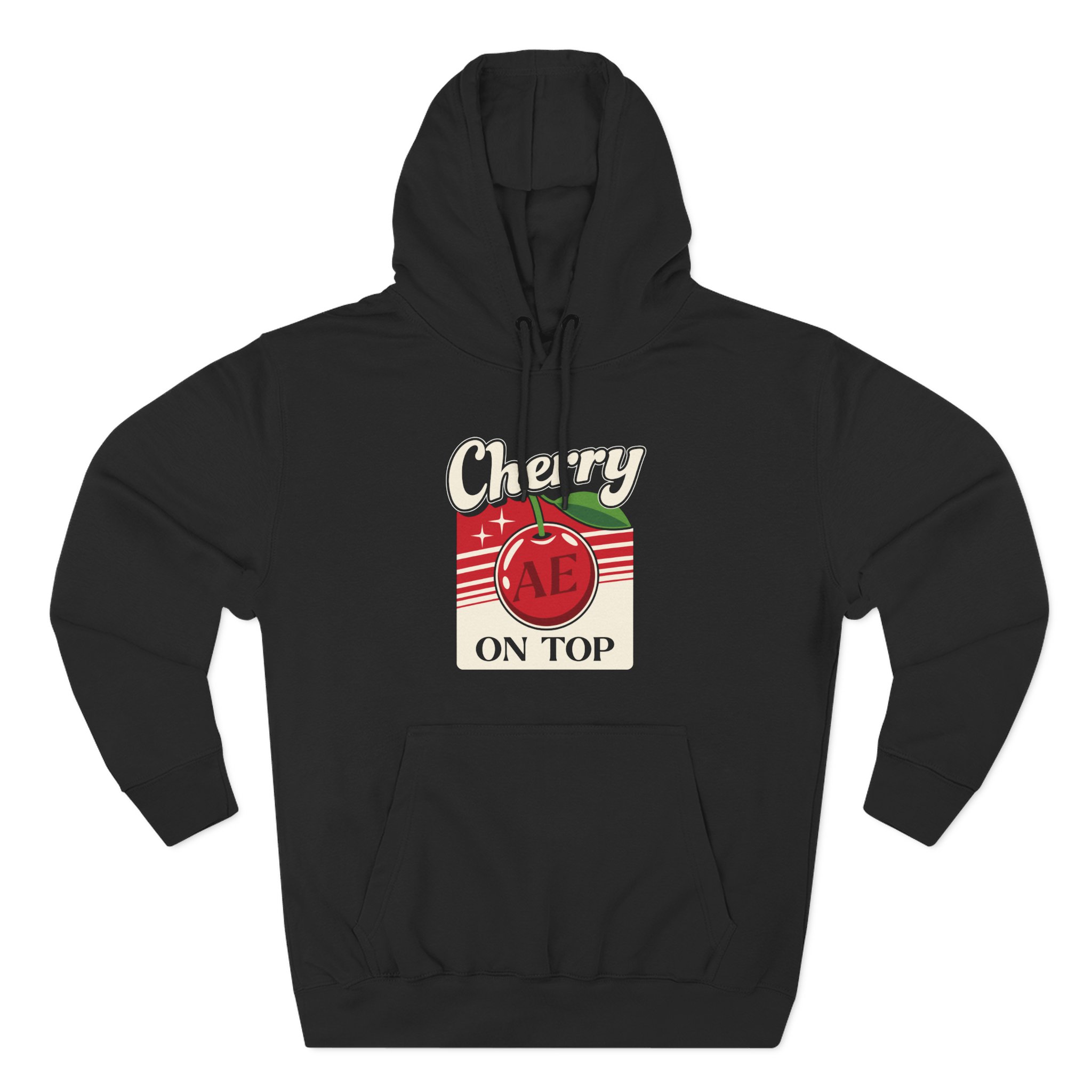 Armchair Expert Cherry on Top Three-Panel Fleece Hoodie