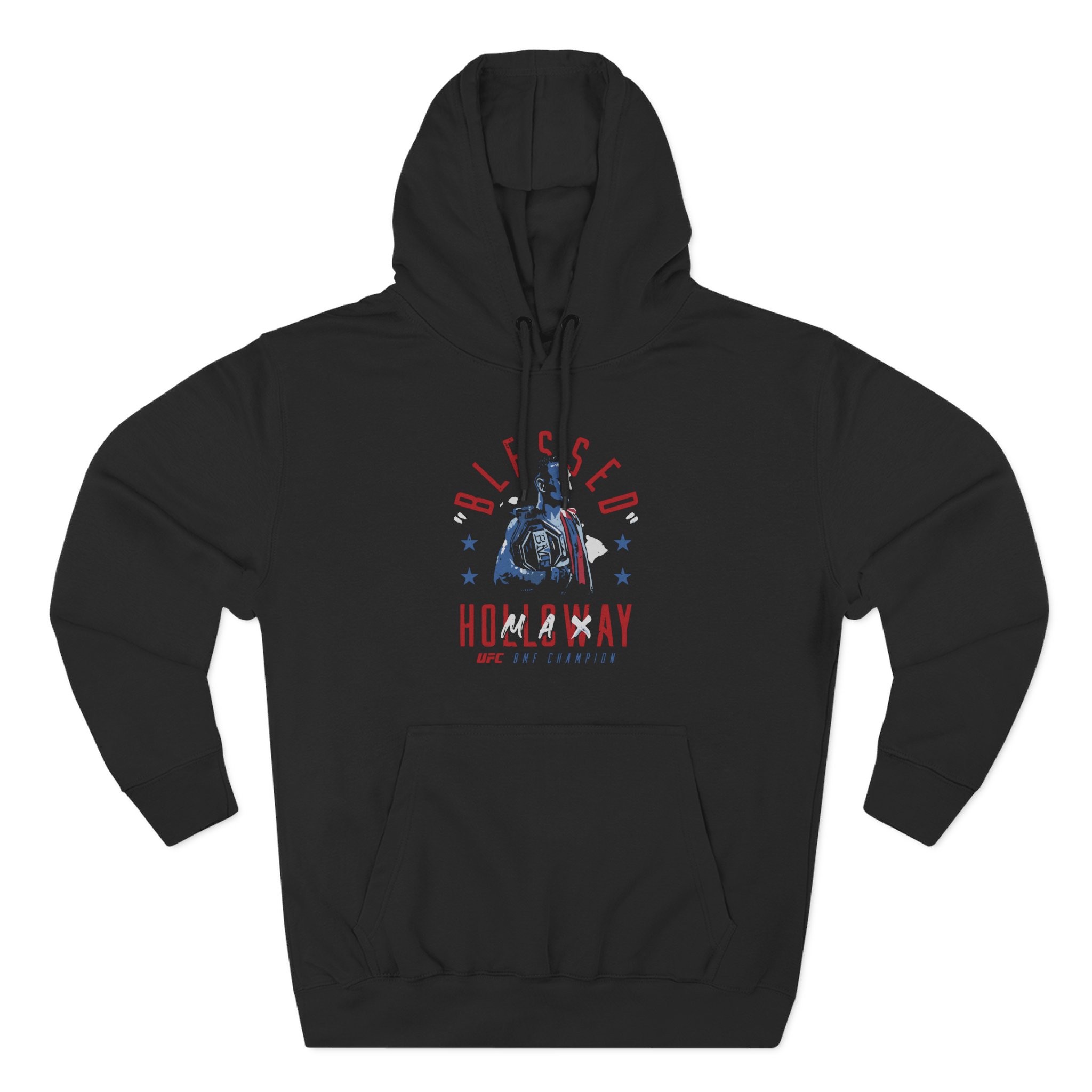 Max Holloway Strike Three-Panel Fleece Hoodie