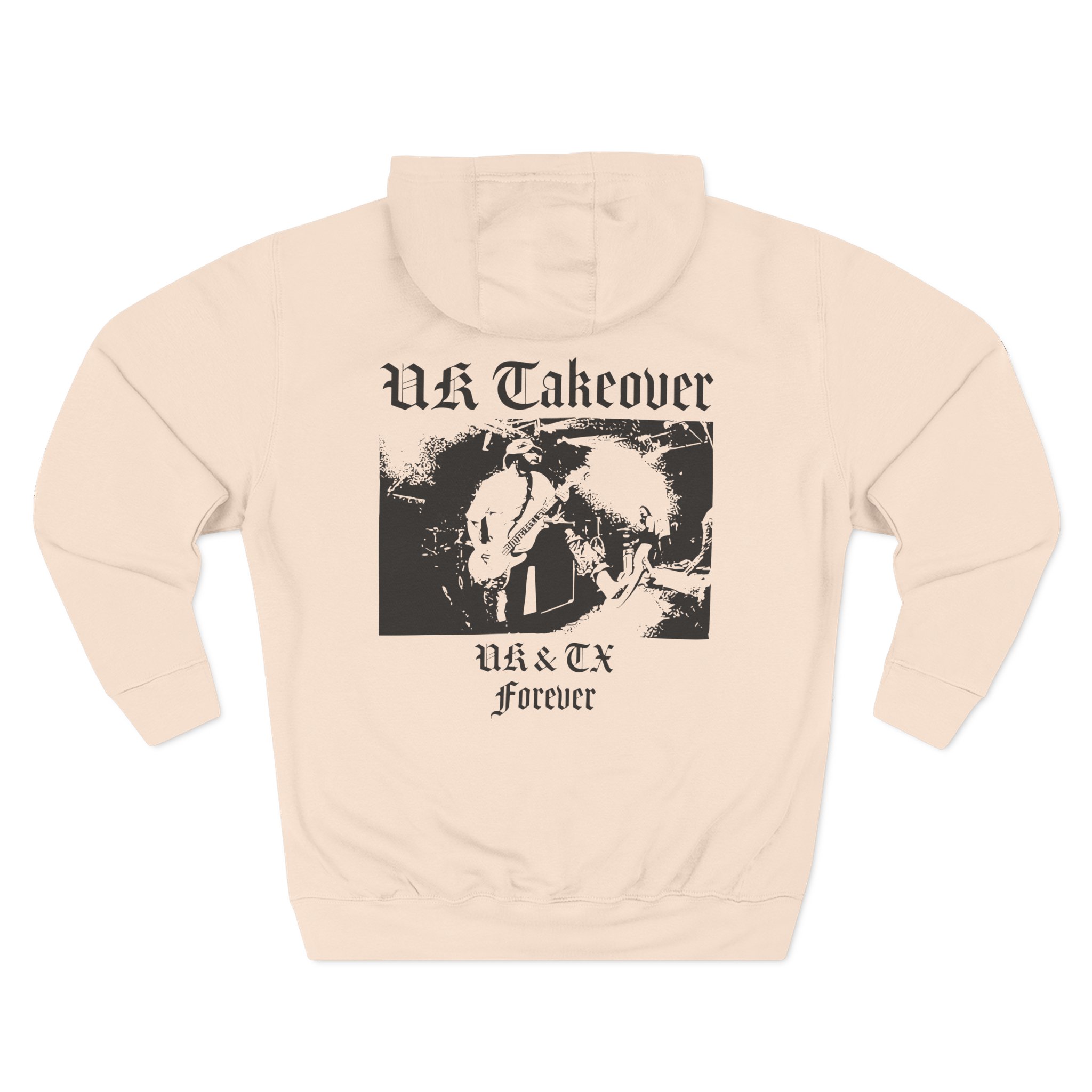 Kublai Khan - Uk Invasion Three-Panel Fleece Hoodie