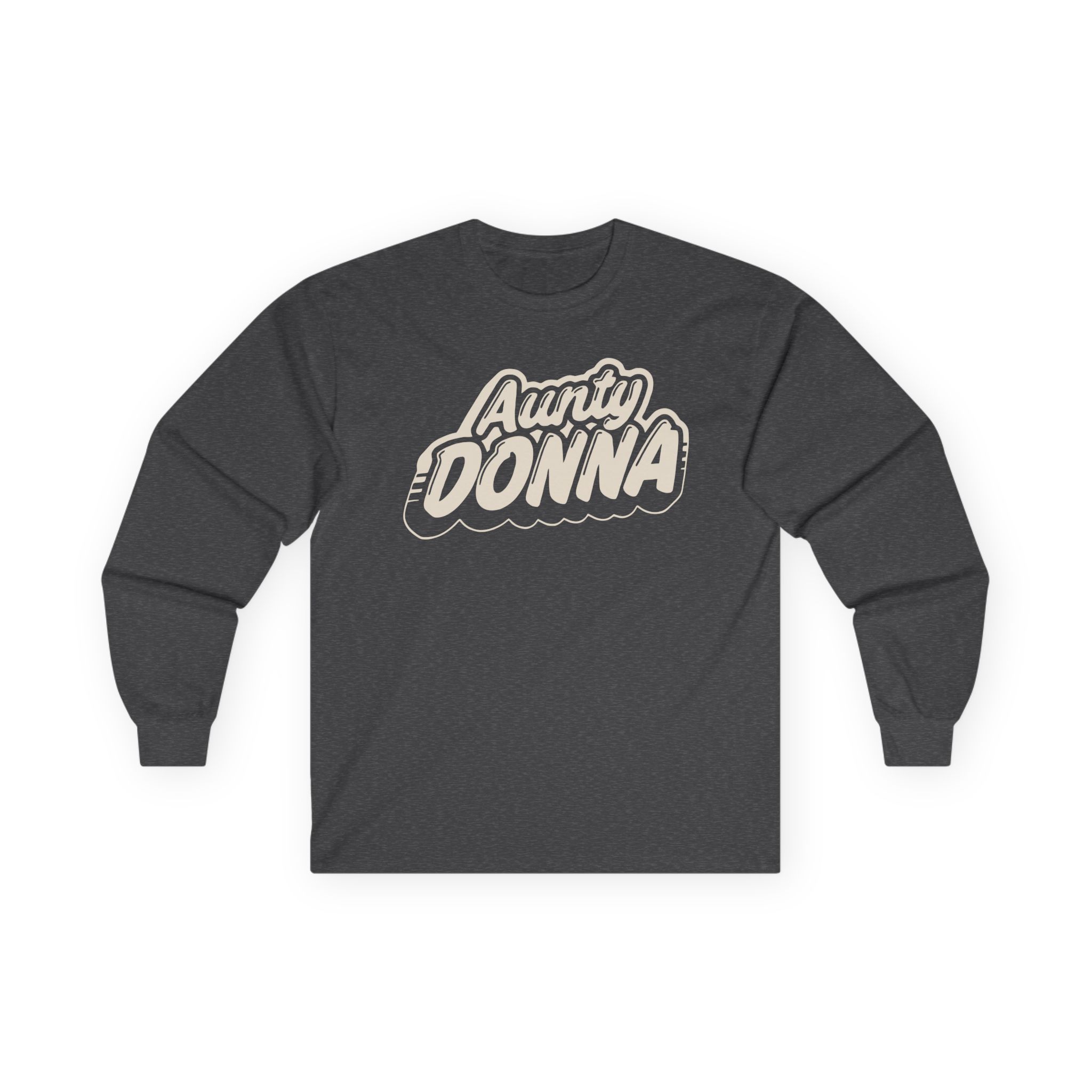 Aunty Donna Bubble Logo Unisex Ultra Cotton Long Sleeve Tee