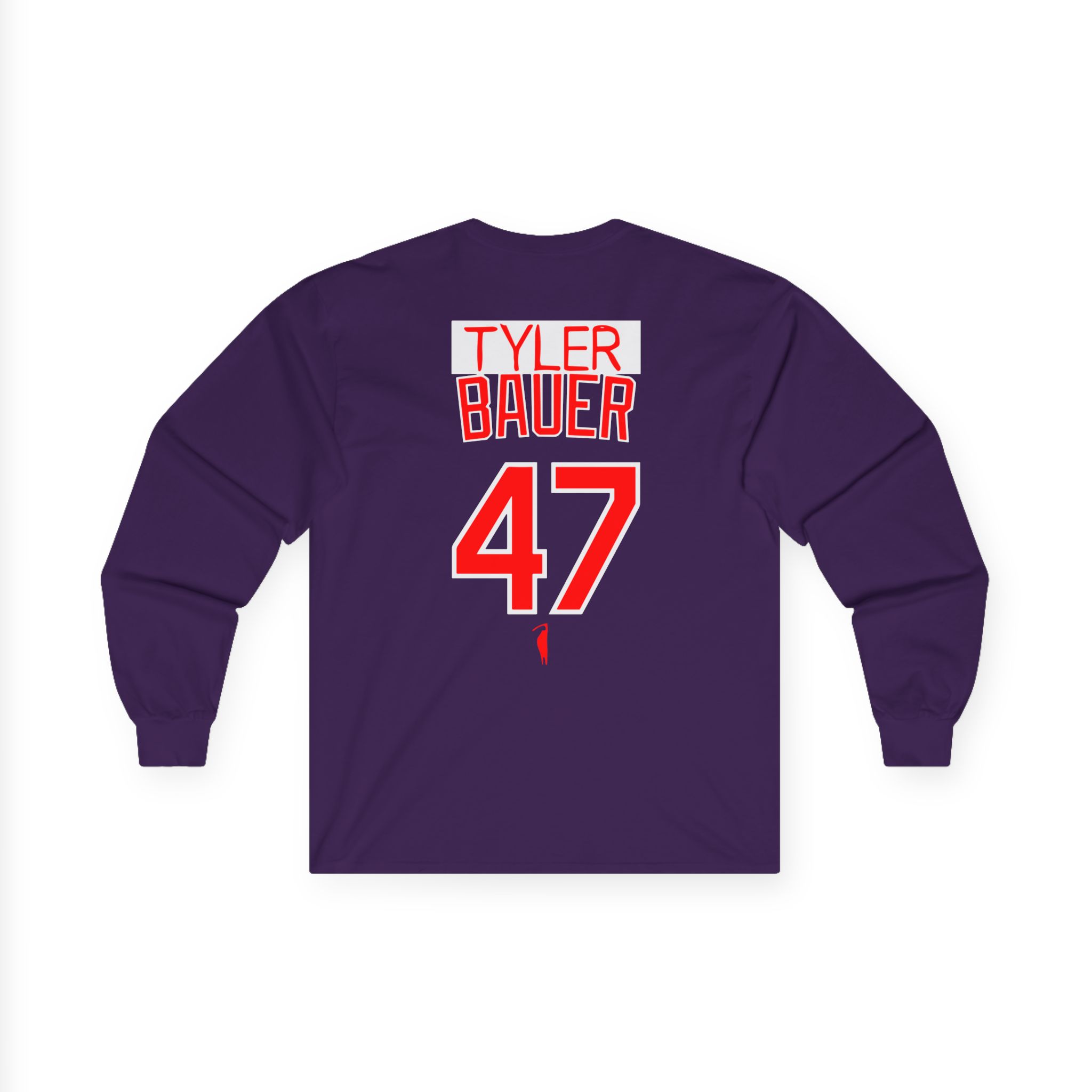 Trevor Bauer Hard Work Never Settles Unisex Ultra Cotton Long Sleeve Tee