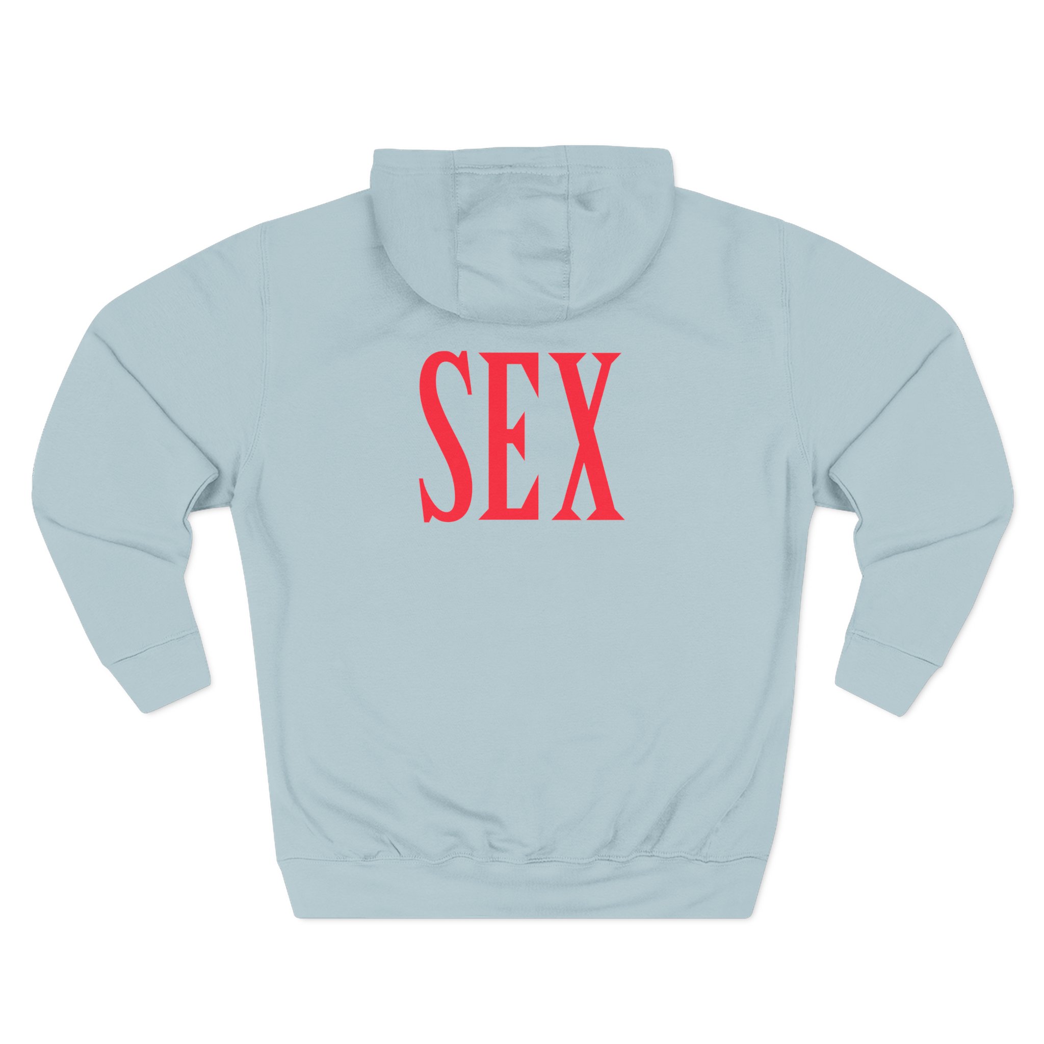 Sexmane Three-Panel Fleece Hoodie