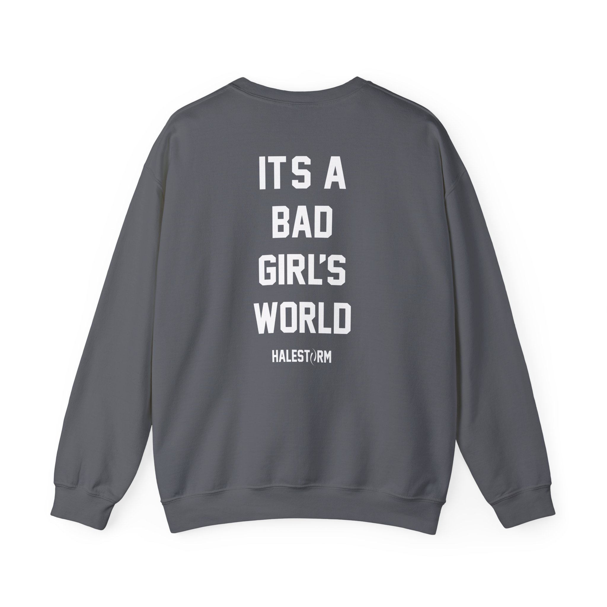 Halestorm It's a Bad Girl's World Unisex Heavy Blendâ„¢ Crewneck Sweatshirt