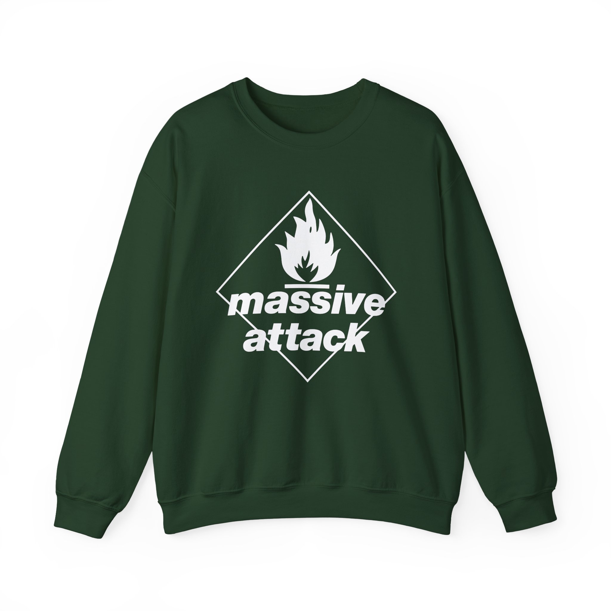 Massive Attack Blue Lines Unisex Heavy Blendâ„¢ Crewneck Sweatshirt
