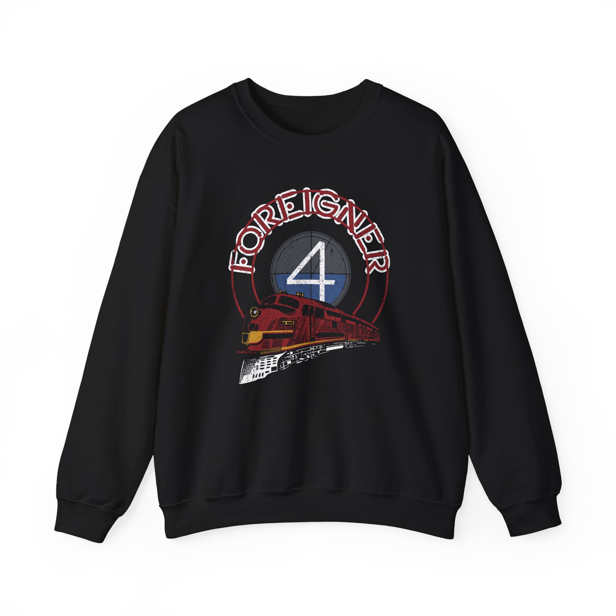 Foreigner Train Unisex Heavy Blendâ„¢ Crewneck Sweatshirt