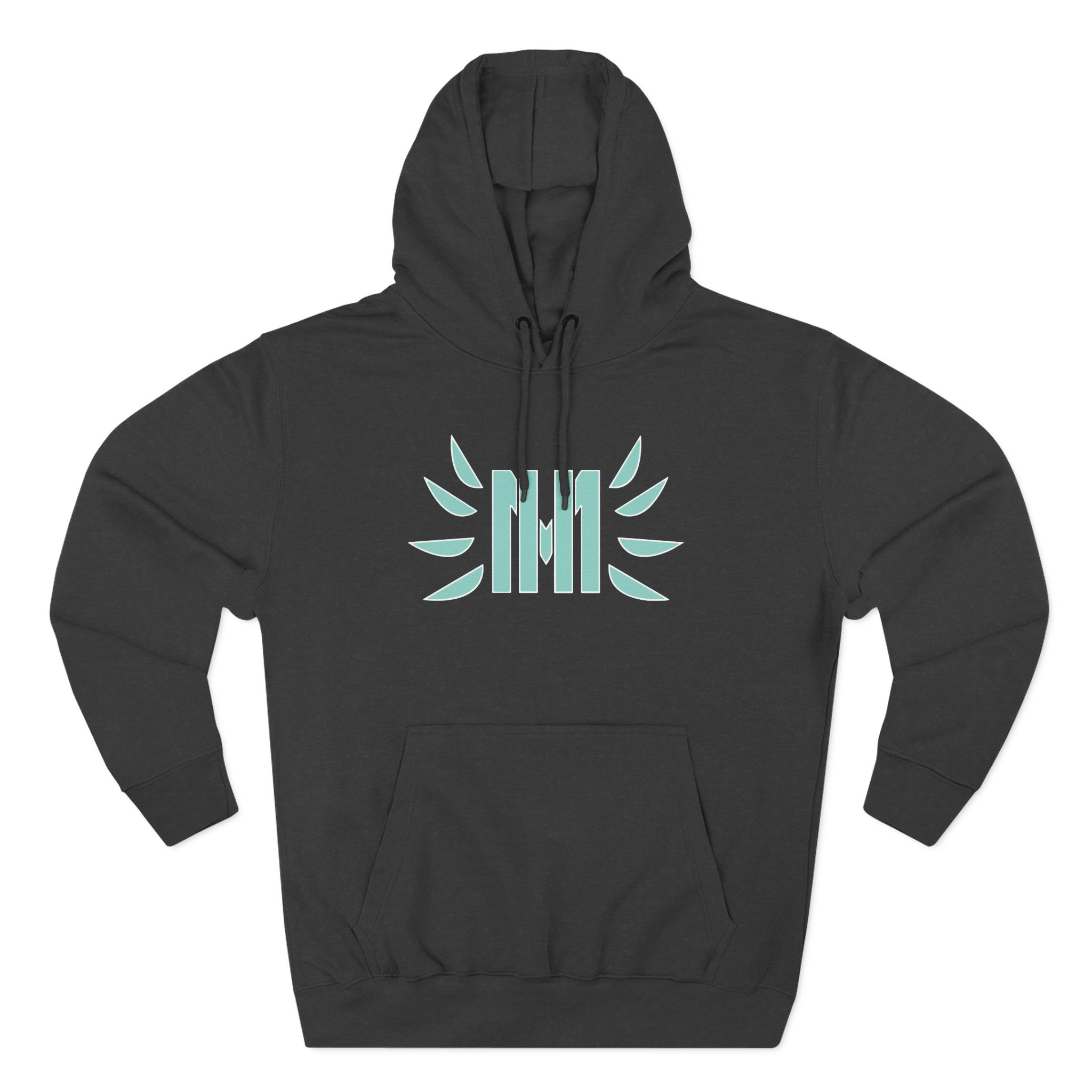 Heelmike Three-Panel Fleece Hoodie