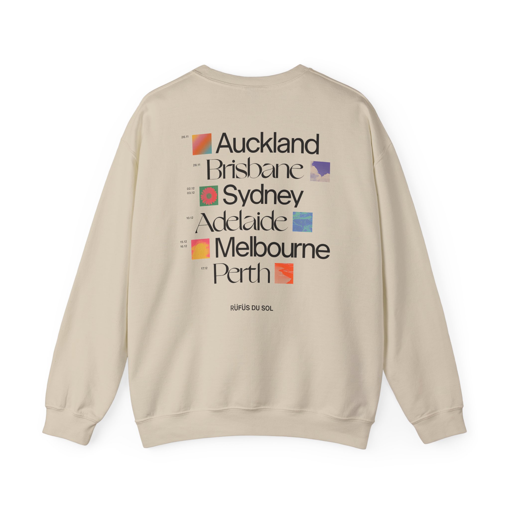 Rufus Du Sol Unisex Heavy Blendâ„¢ Crewneck Sweatshirt