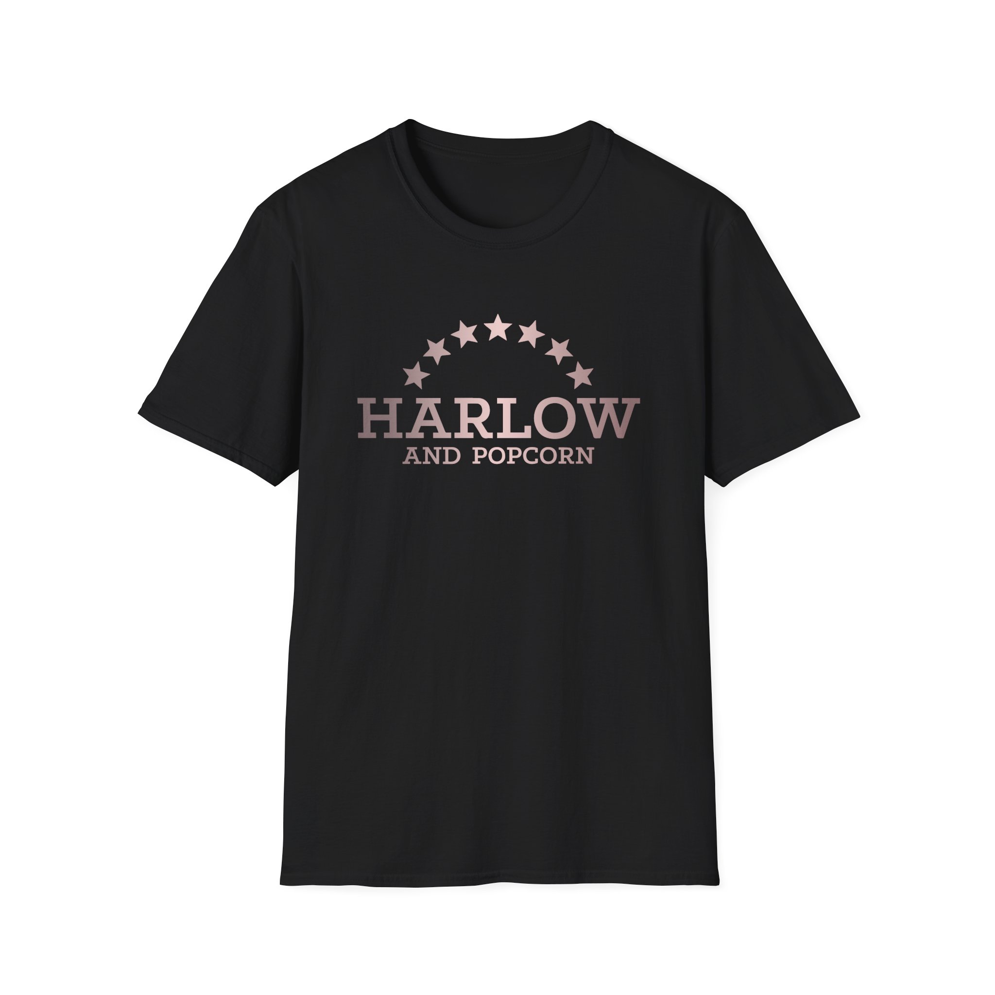 Harlow and Popcorn Unisex Softstyle T-Shirt