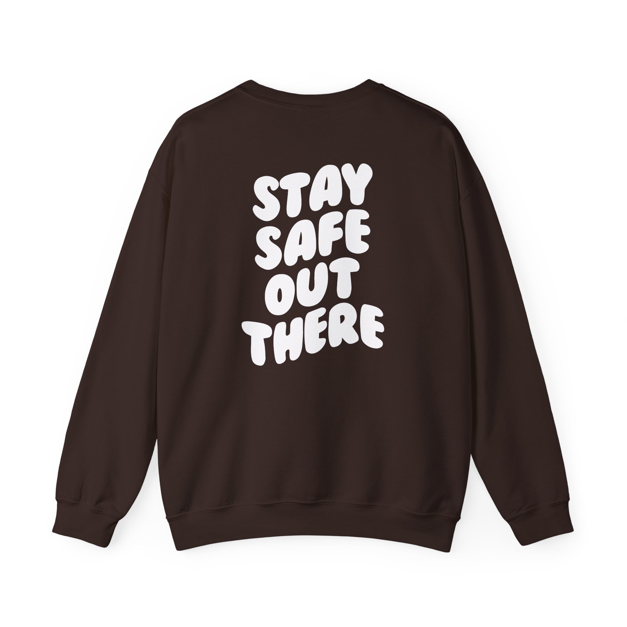 Kendall Rae Stay Safe Out There Unisex Heavy Blendâ„¢ Crewneck Sweatshirt
