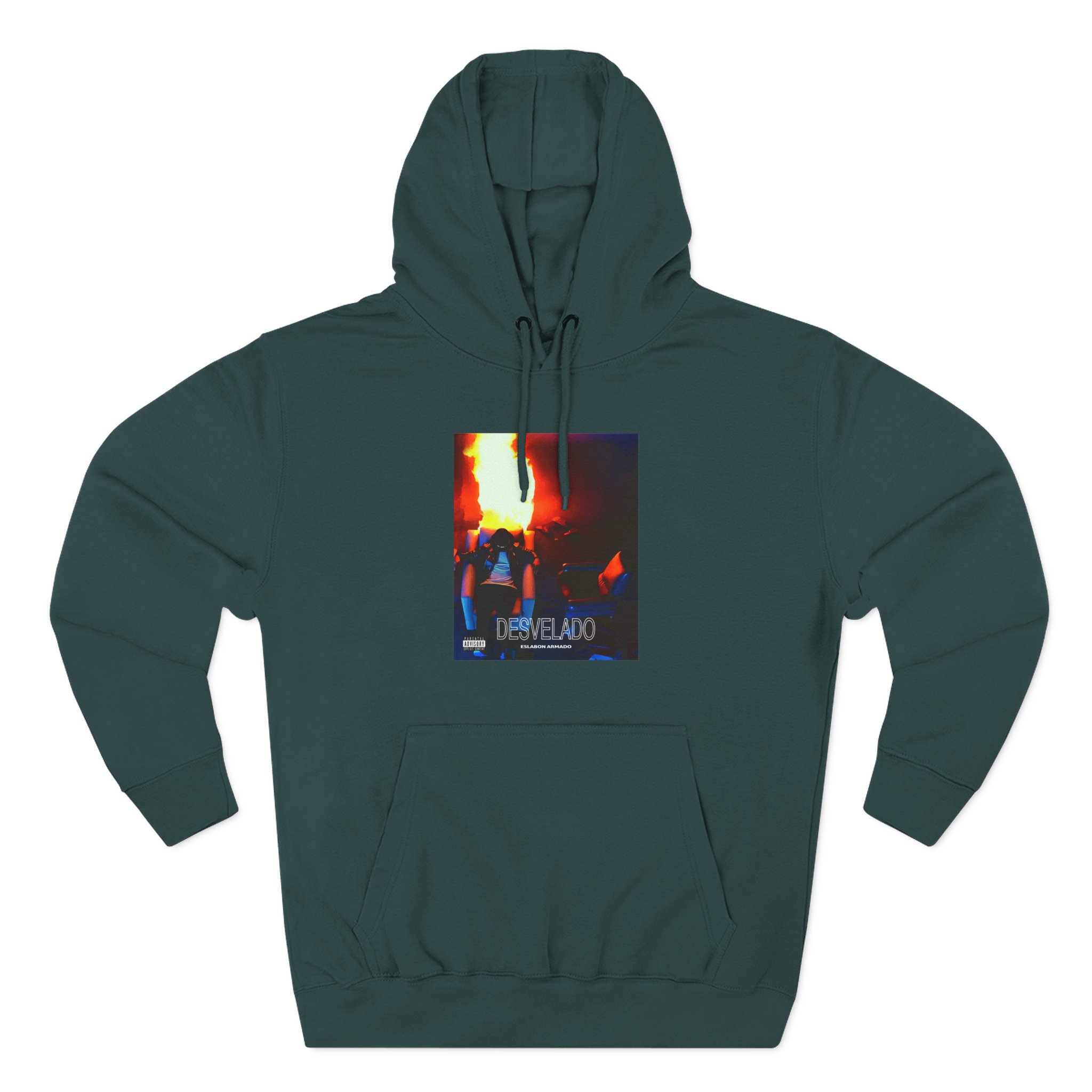Eslabon Armado Desvelado Album Three-Panel Fleece Hoodie