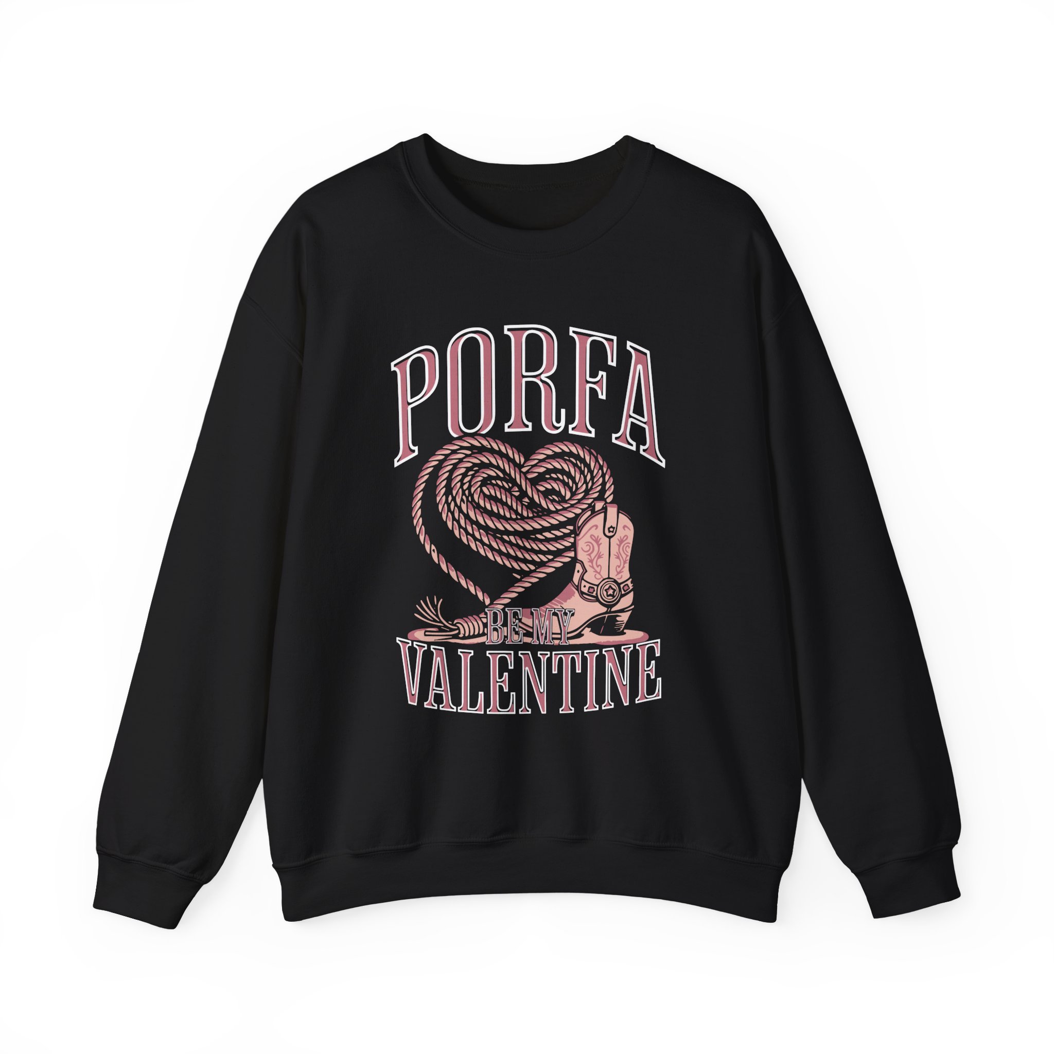 Porfa Be My Valentine Unisex Heavy Blendâ„¢ Crewneck Sweatshirt