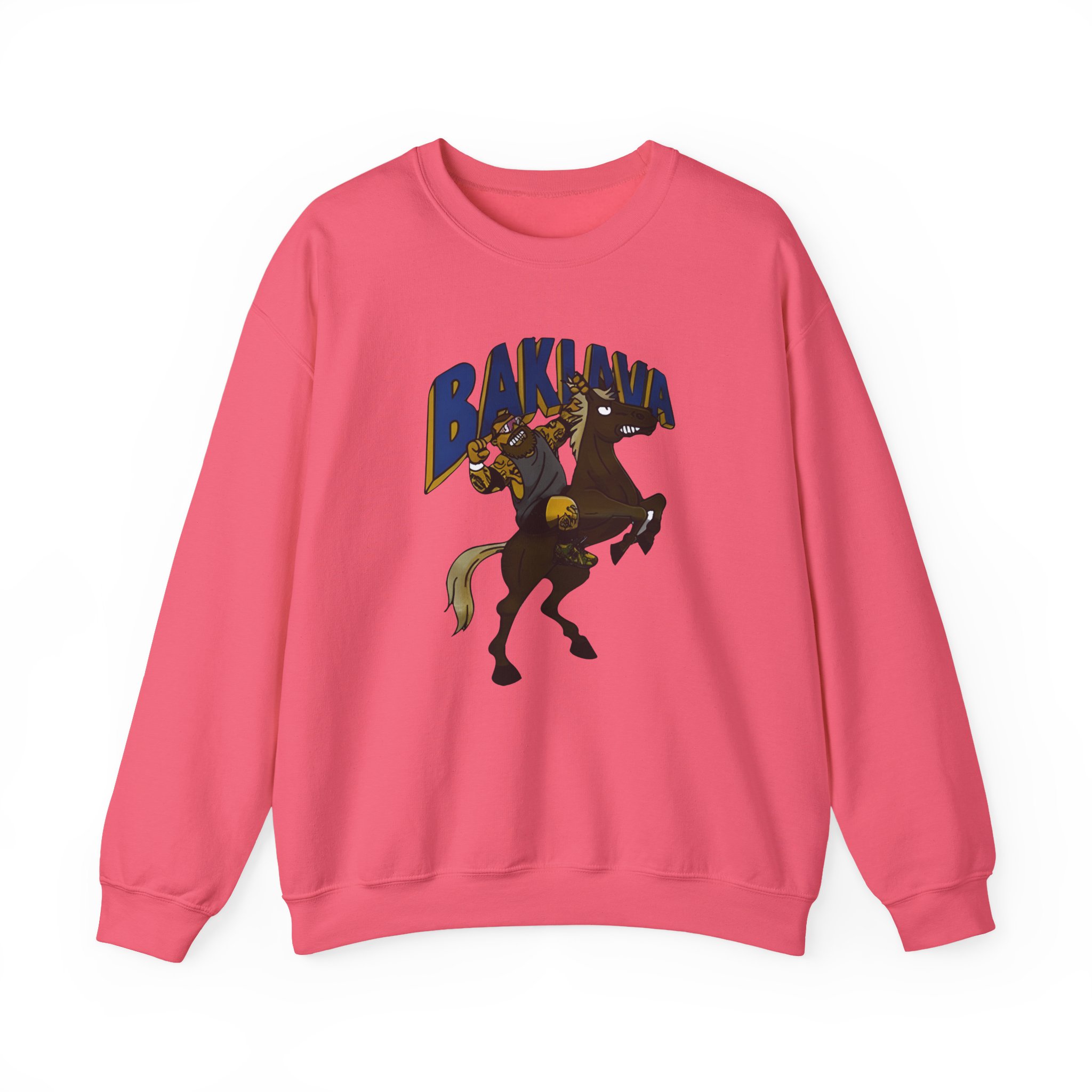Action Bronson Baklava Horse Unisex Heavy Blendâ„¢ Crewneck Sweatshirt