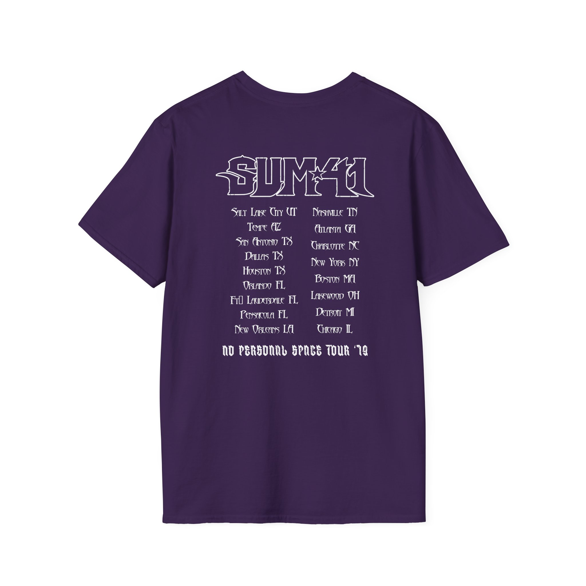 Sum 41 Reap41 Itin Unisex Softstyle T-Shirt