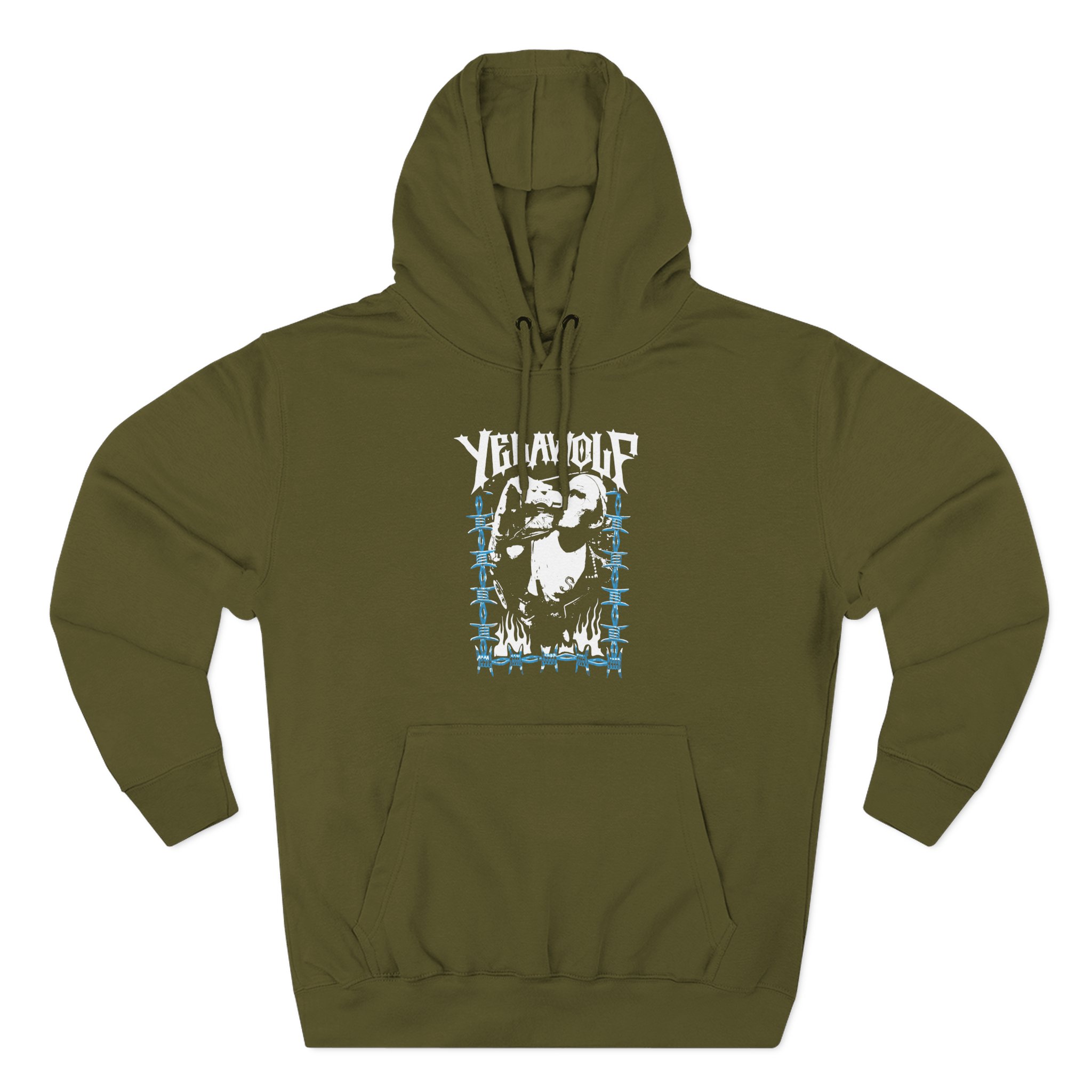 YM Three-Panel Fleece Hoodie