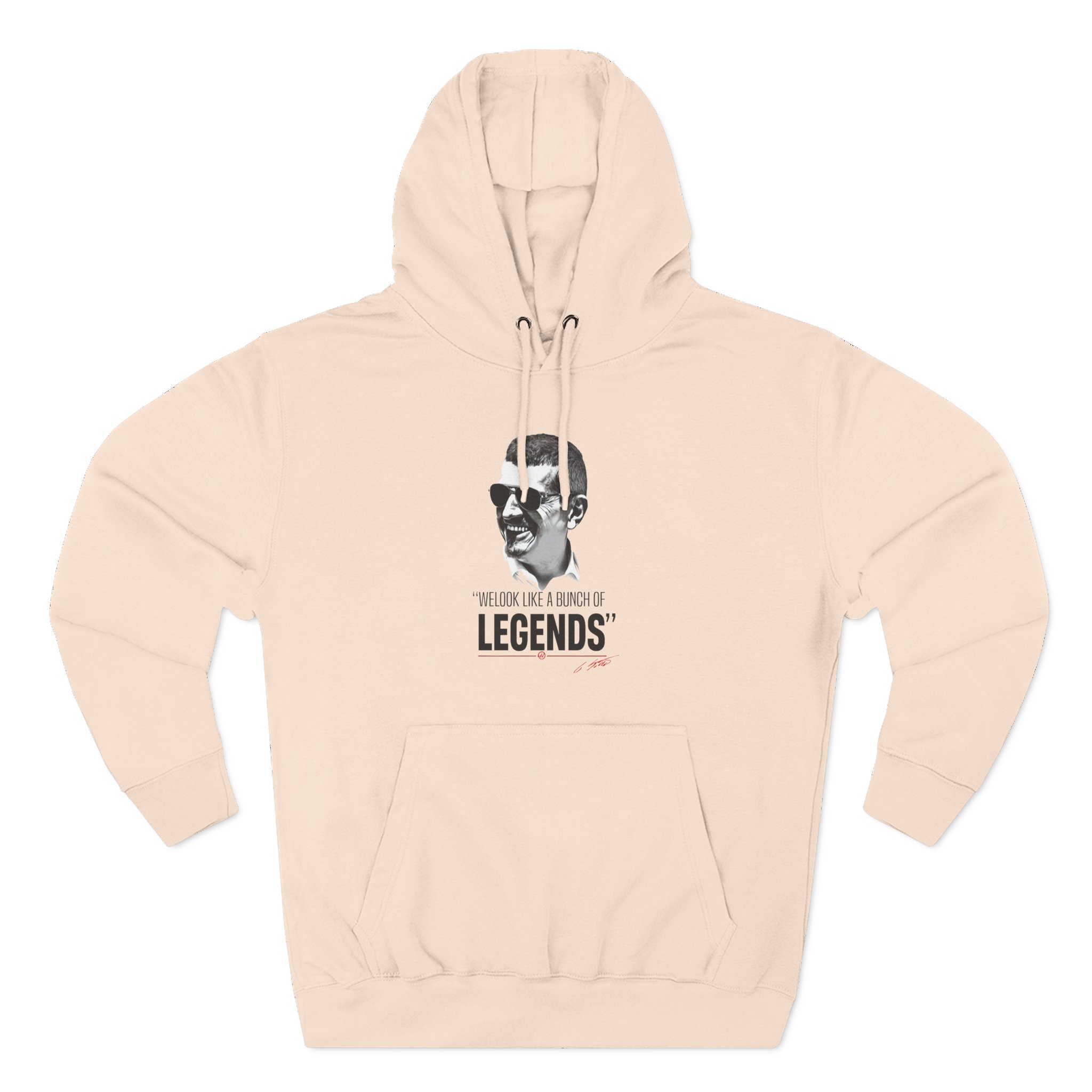 Haas F1 Guenther Steiner Legends Three-Panel Fleece Hoodie