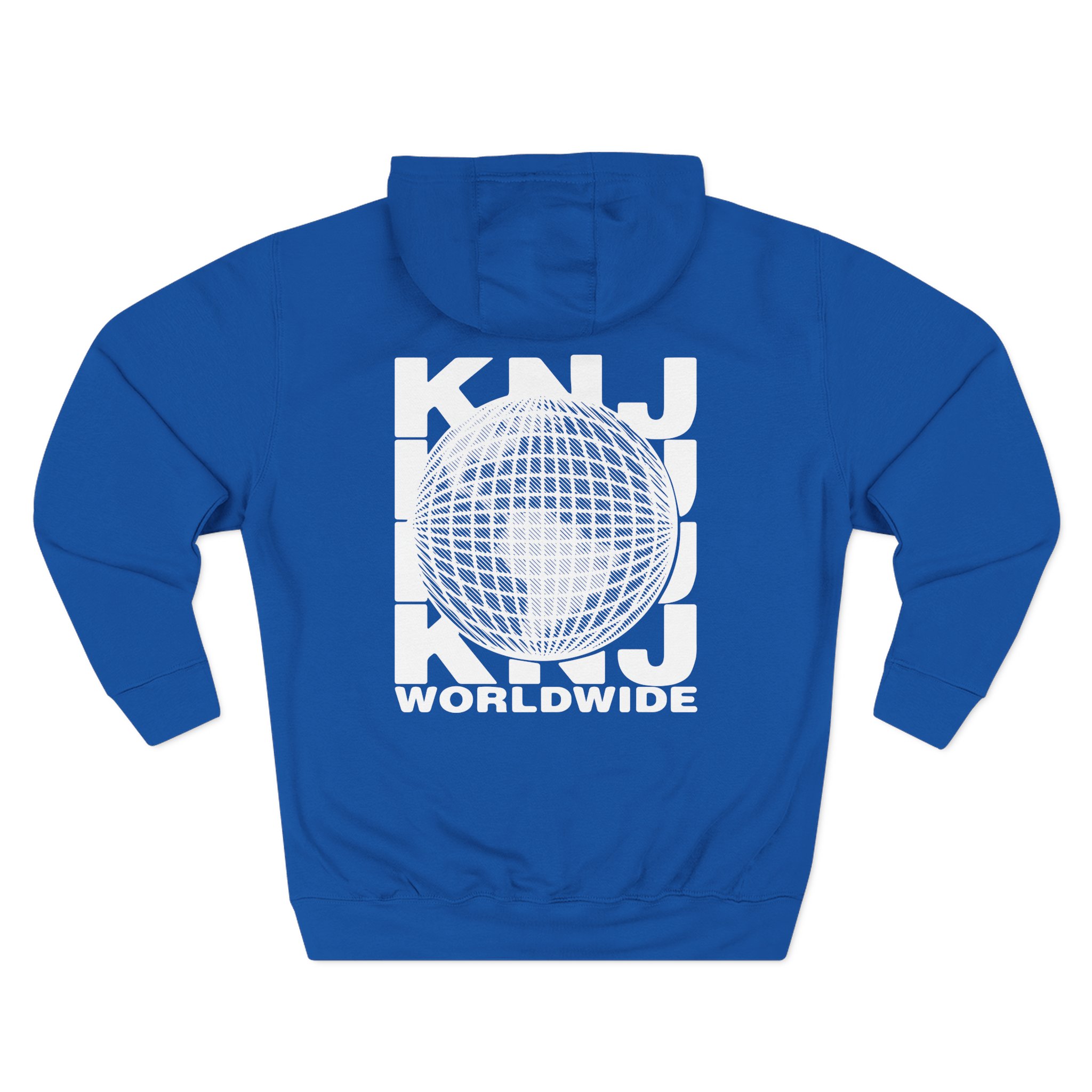 KNJ Worldwide Three-Panel Fleece Hoodie