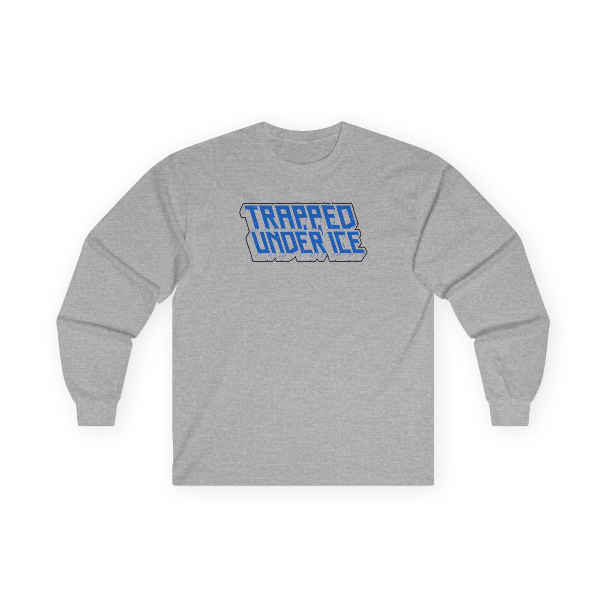 Trapped Under Ice Stacked 3d Logo Unisex Ultra Cotton Long Sleeve Tee