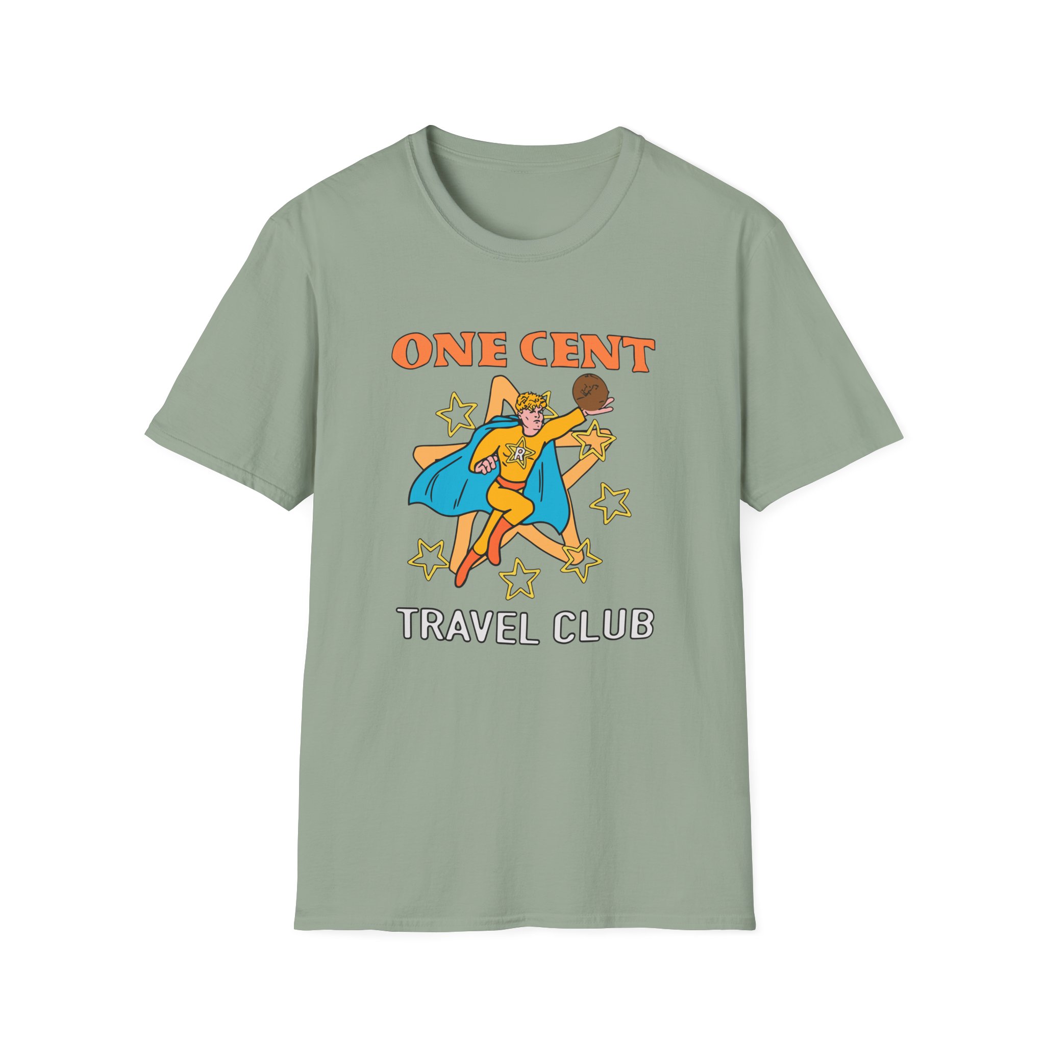 Ryan Trahan One Cent Adventure Awaits Travel Club Unisex Softstyle T-Shirt