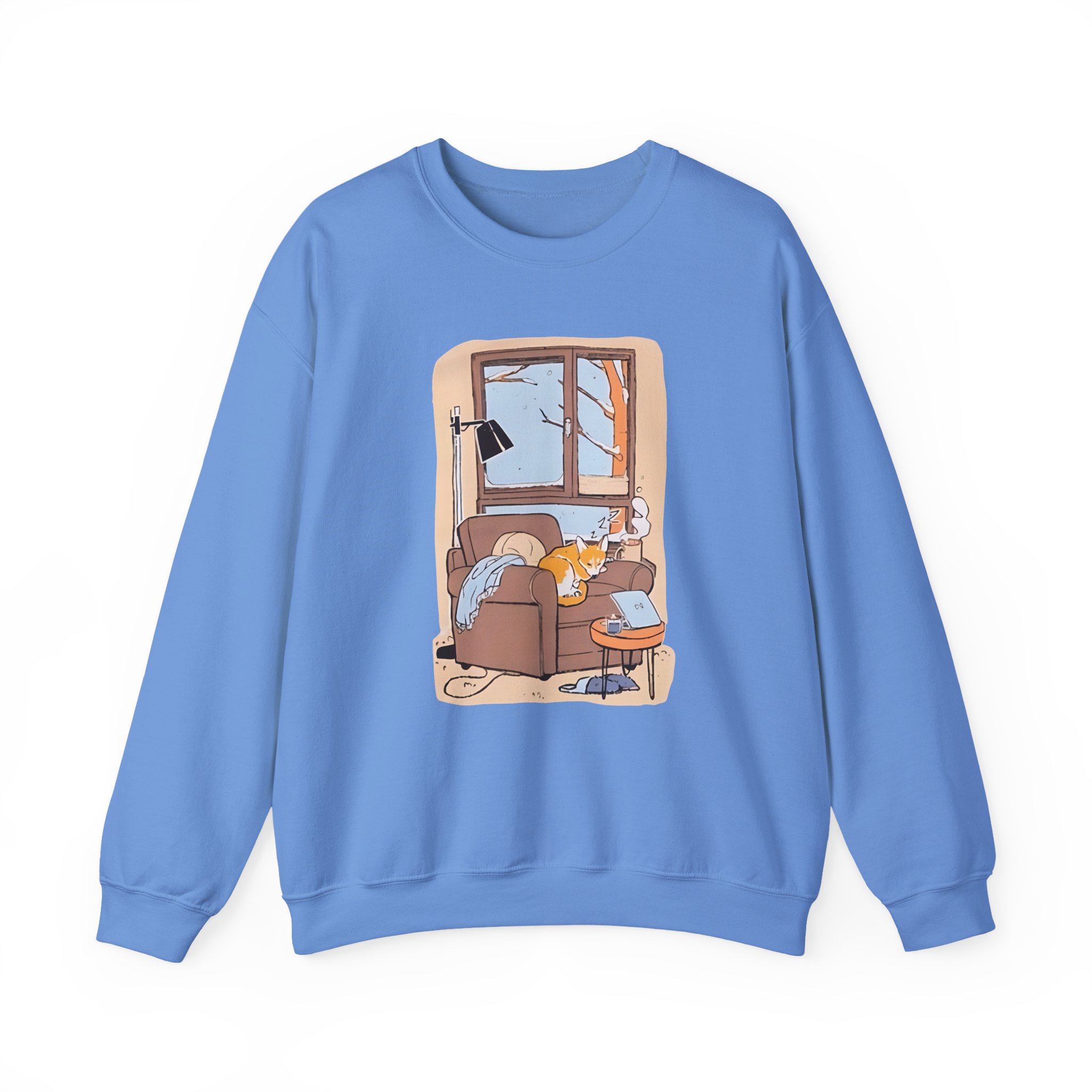 Dan and Phil Cozy Browsing Unisex Heavy Blendâ„¢ Crewneck Sweatshirt