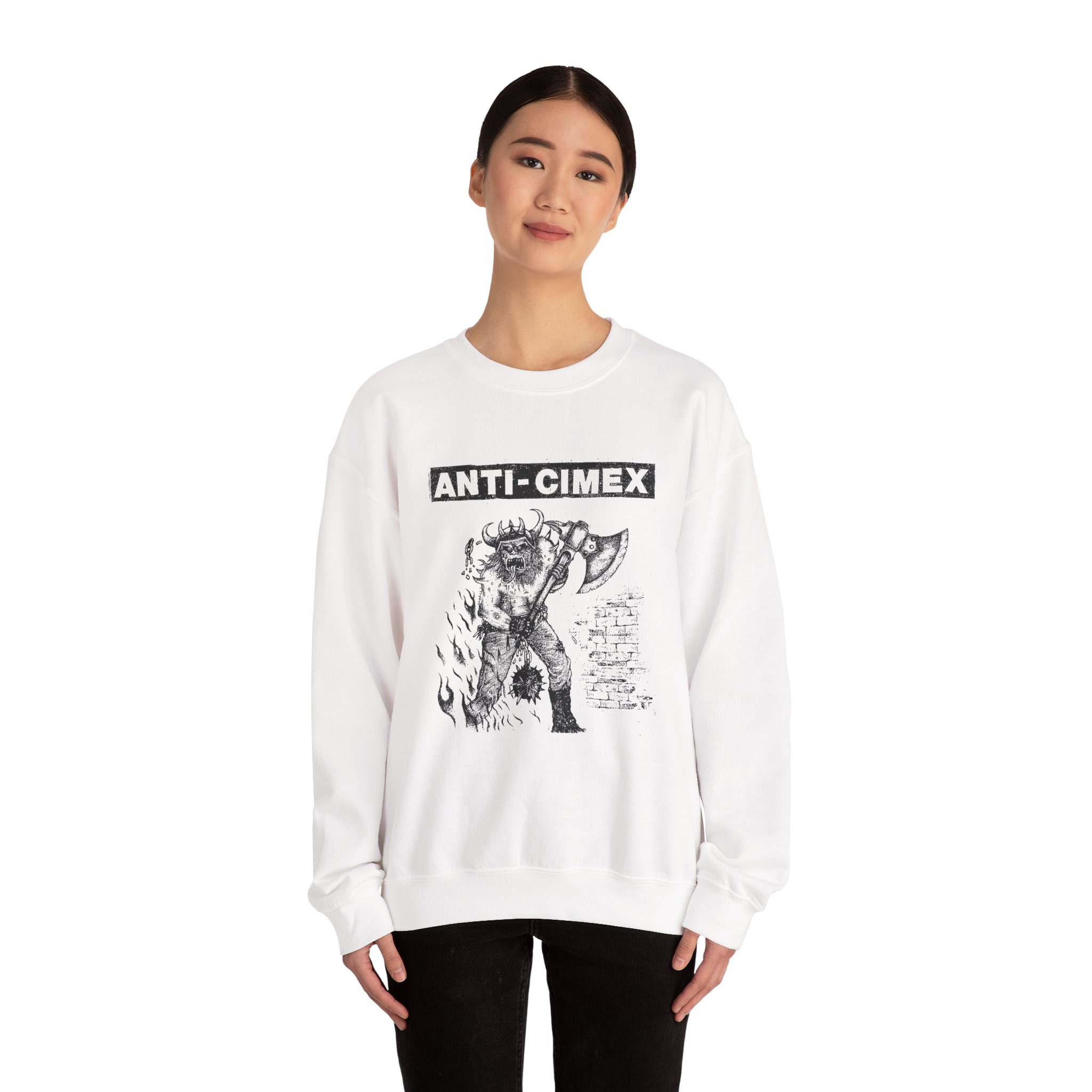Anti Cimex Unisex Heavy Blend Crewneck Sweatshirt