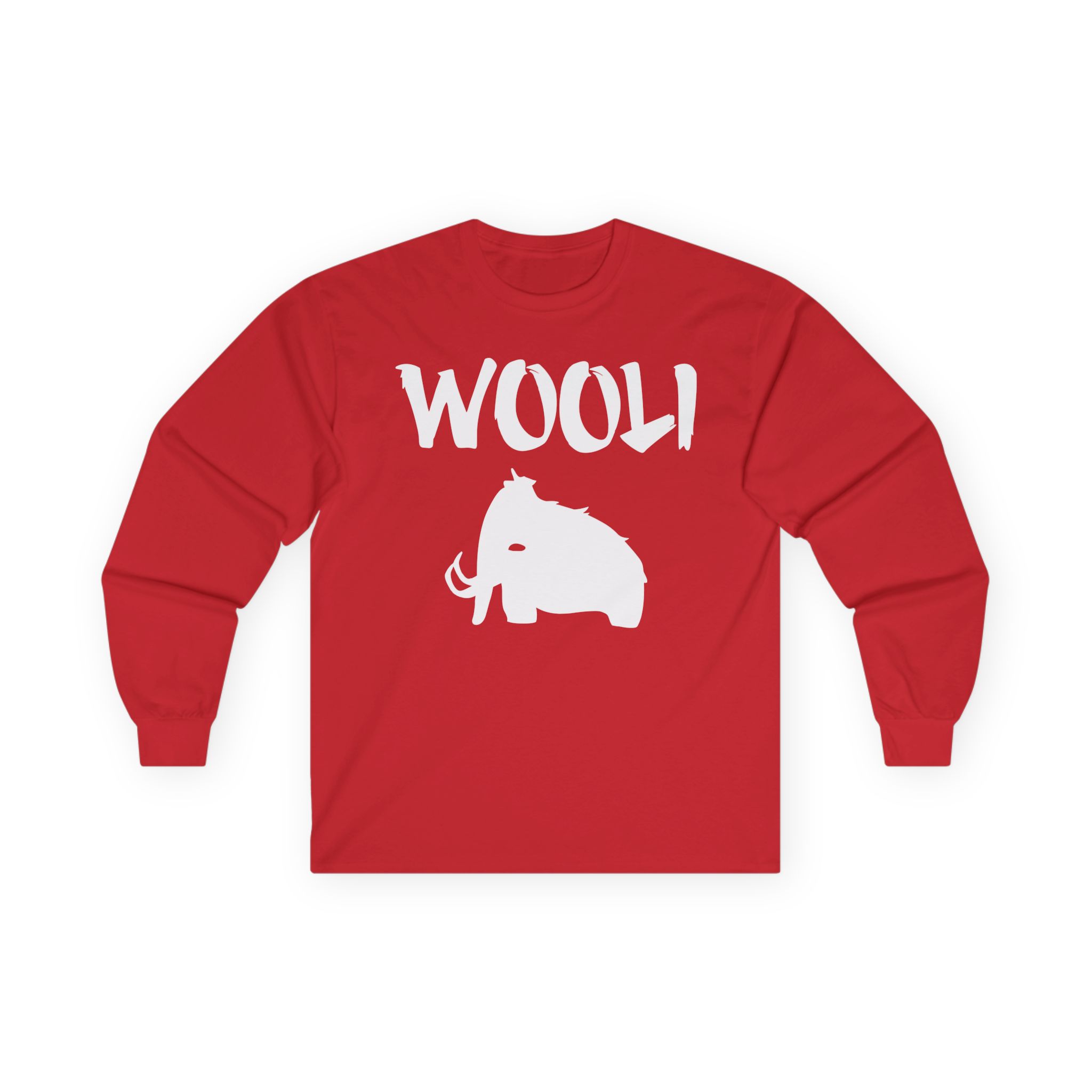 Wooli Logo Unisex Ultra Cotton Long Sleeve Tee