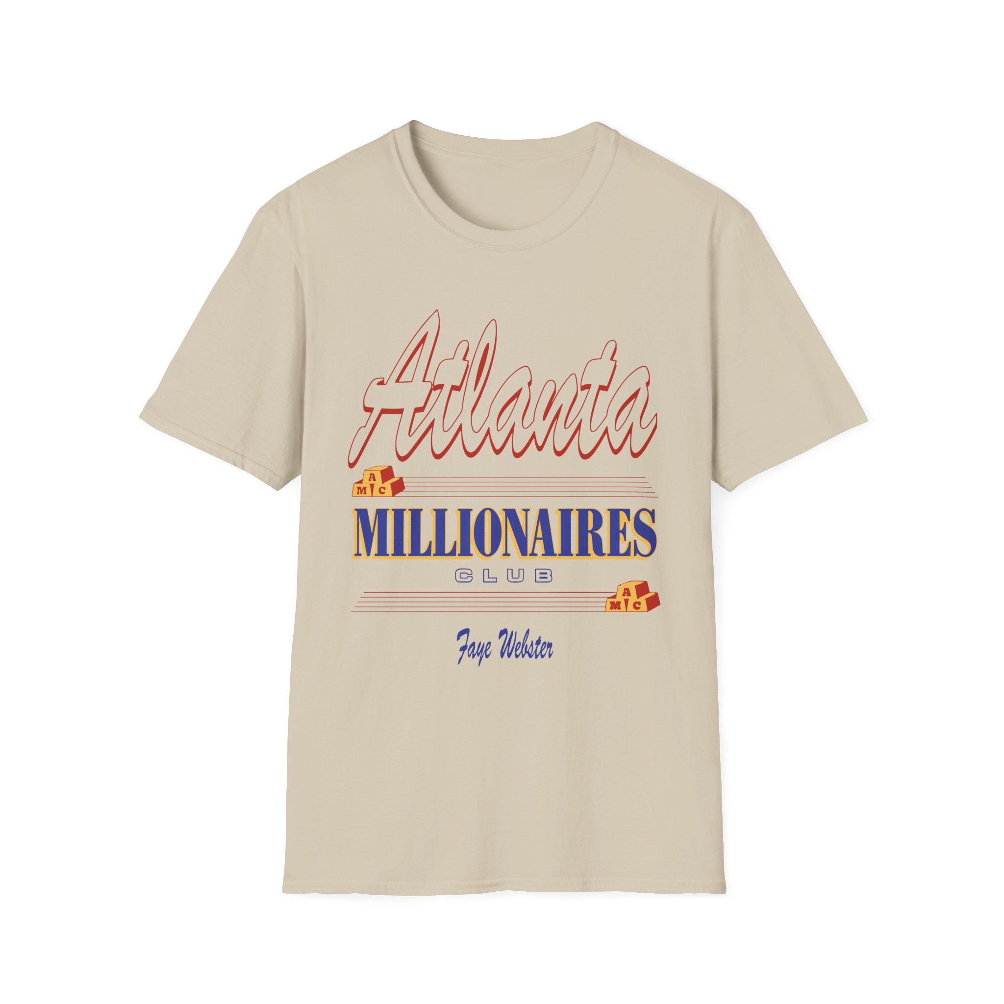 Faye Webster Atlanta Millionaires Club Unisex Softstyle T-Shirt