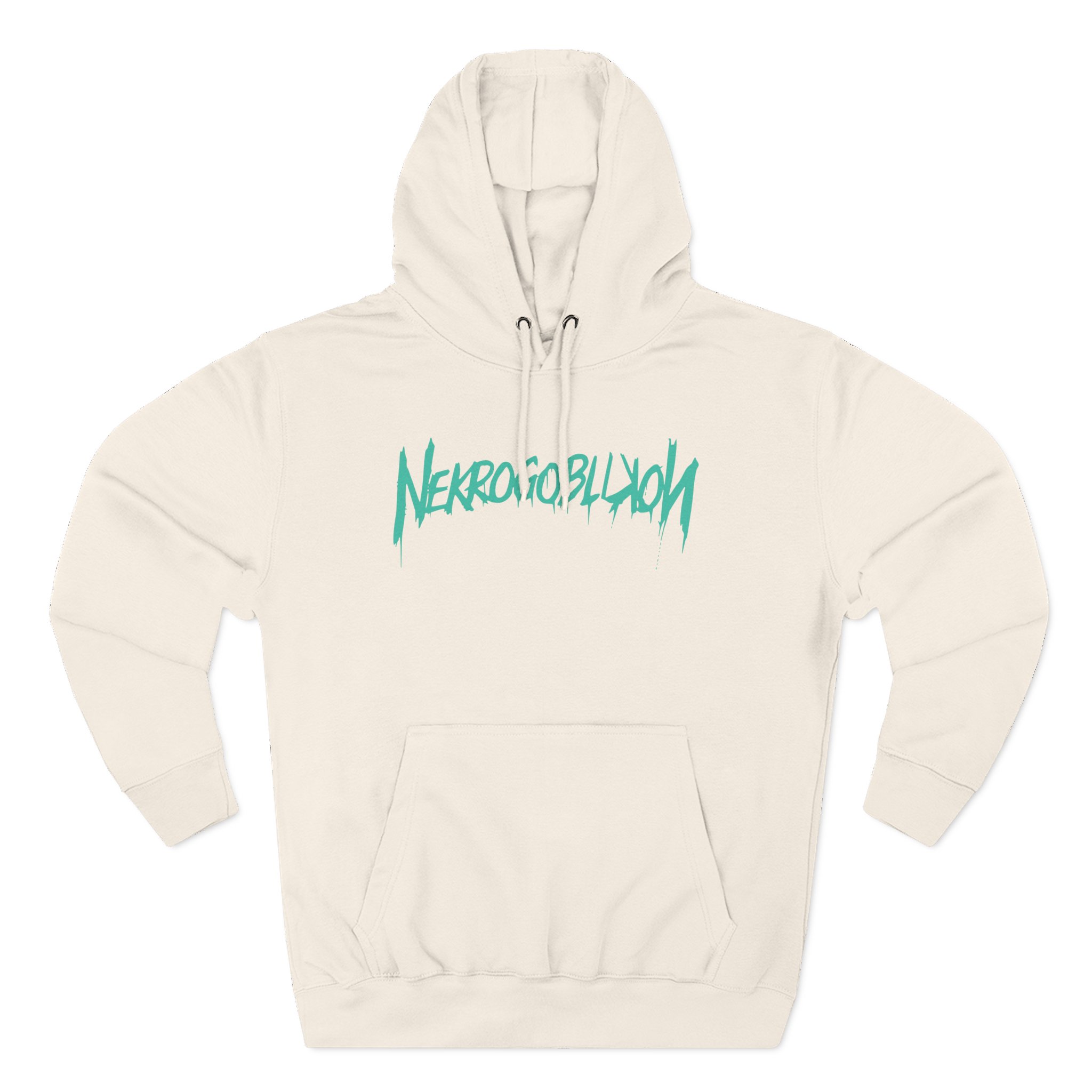 Nekrogoblikon Goblin Mode Crystal Wash Three-Panel Fleece Hoodie