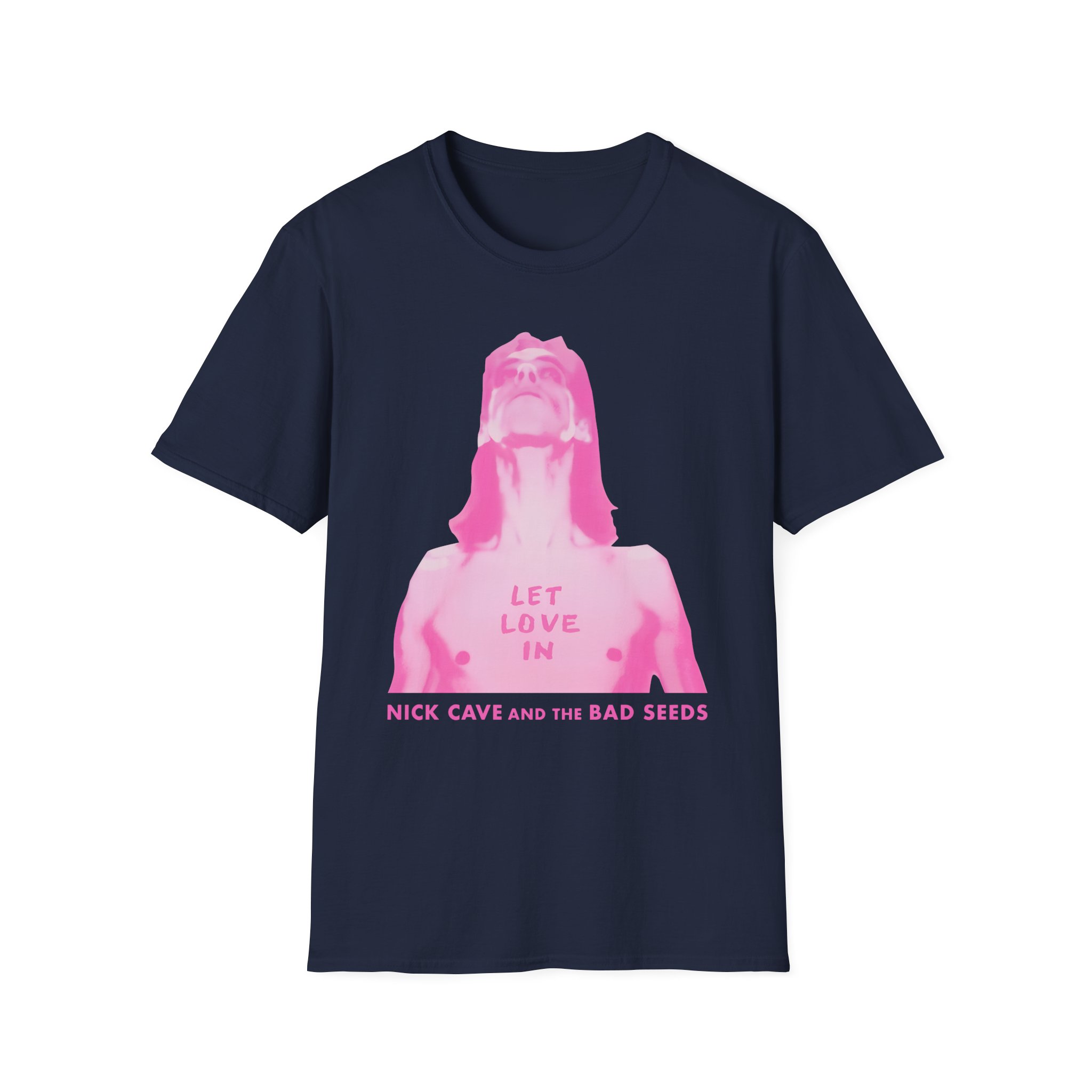 Nick Cave Let Love in Unisex Softstyle T-Shirt