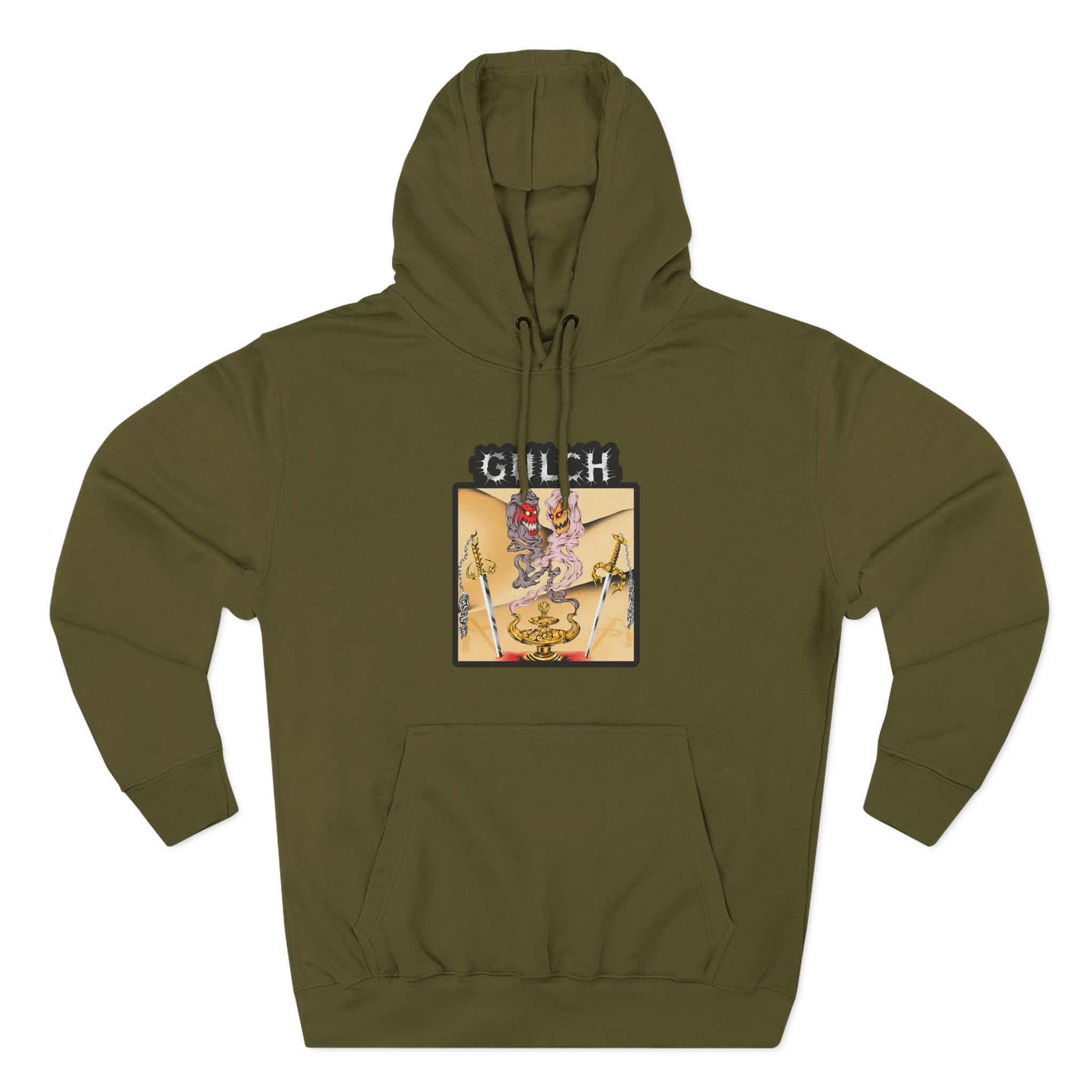 Gulch Music Art Three-Panel Fleece Hoodie