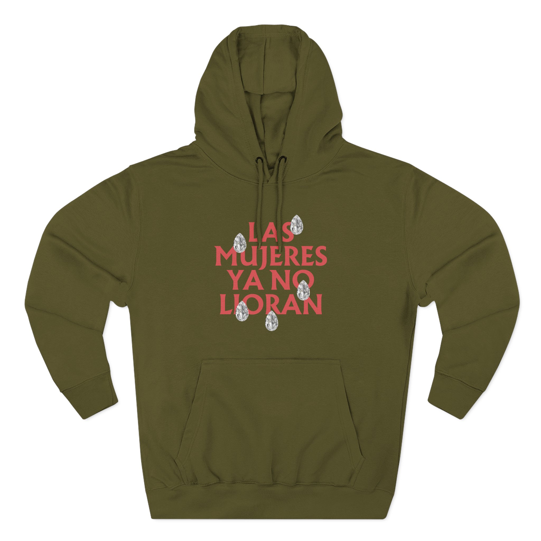 Shakira Las Mujeres Ya No Lloran Teardrops Three-Panel Fleece Hoodie