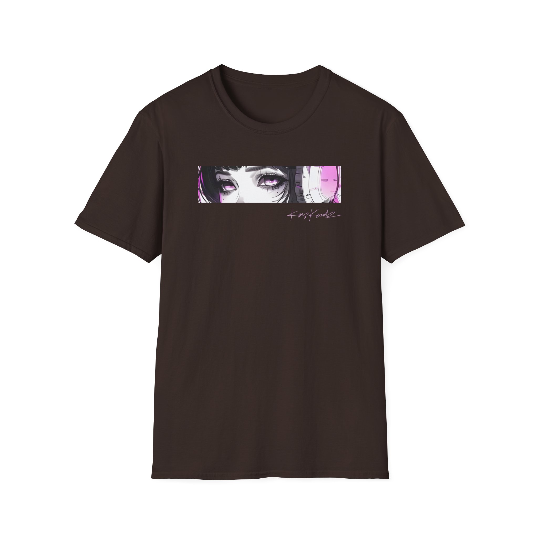 Kaskade Anime Eyes Unisex Softstyle T-Shirt