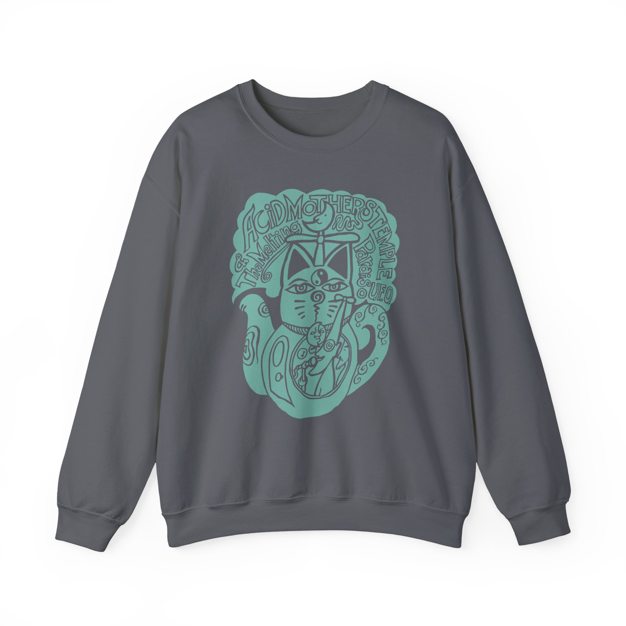Acid Mothers Temple Teapot Unisex Heavy Blendâ„¢ Crewneck Sweatshirt