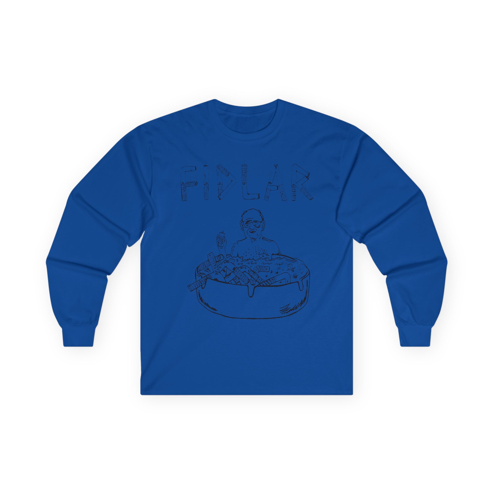 Fidlar Ashtray Unisex Ultra Cotton Long Sleeve Tee