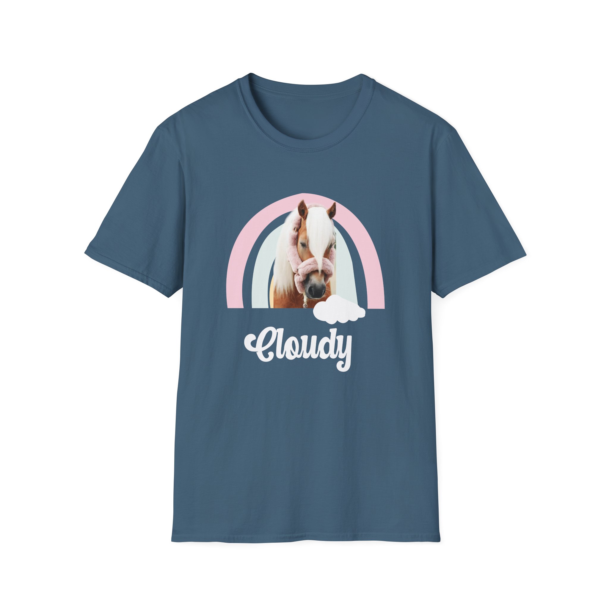 Harlow and Popcorn Unisex Softstyle T-Shirt