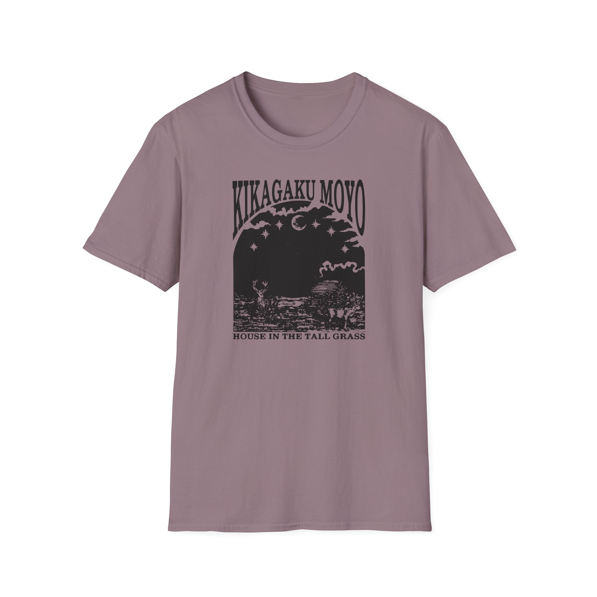 Kikagaku Moyo House in the Tall Grass Unisex Softstyle T-Shirt