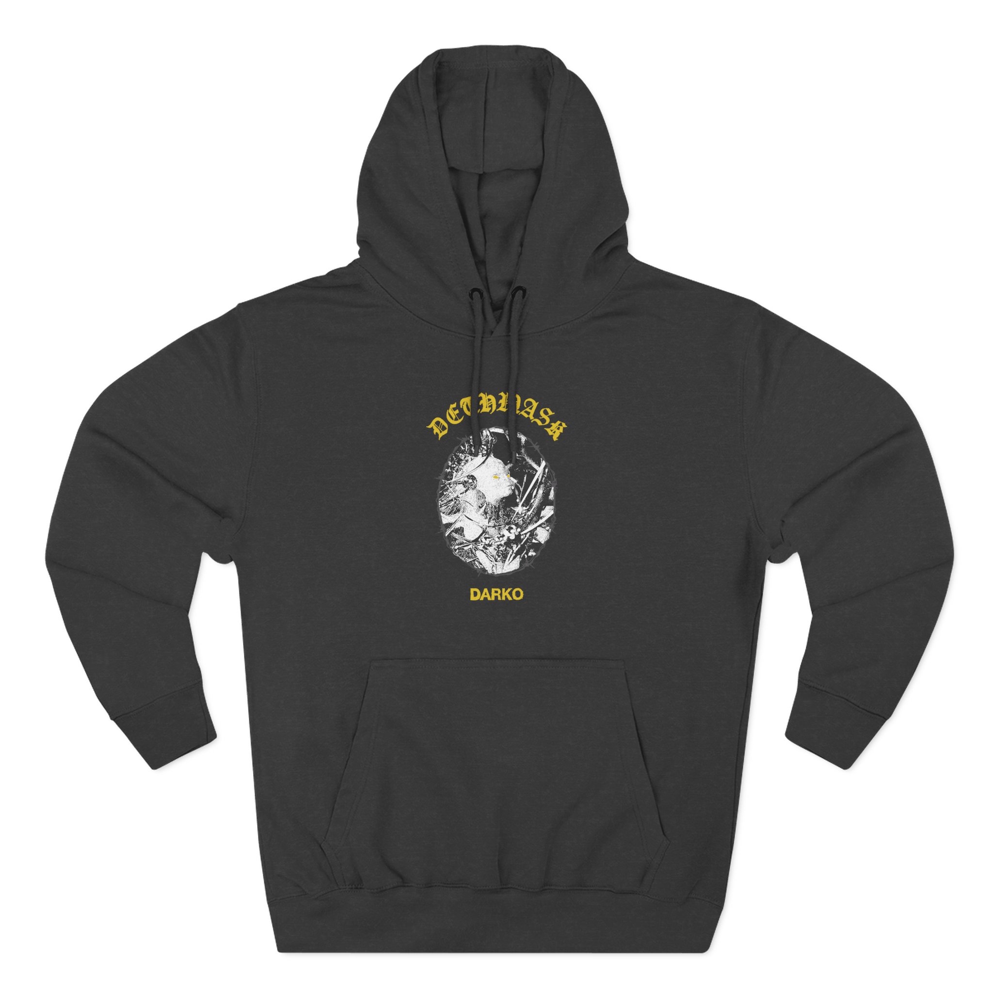 Darko Mallet Hooded Three-Panel Fleece Hoodie