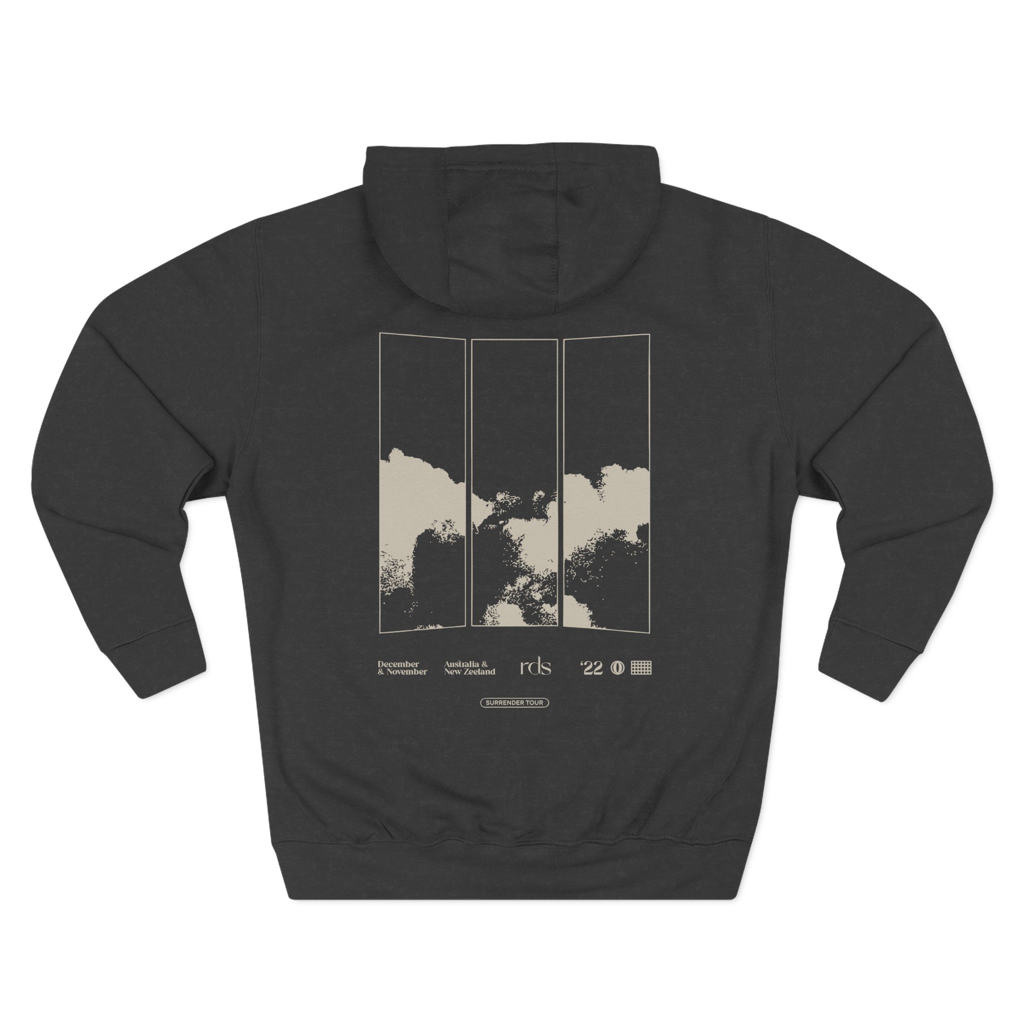 Rufus Du Sol Three-Panel Fleece Hoodie