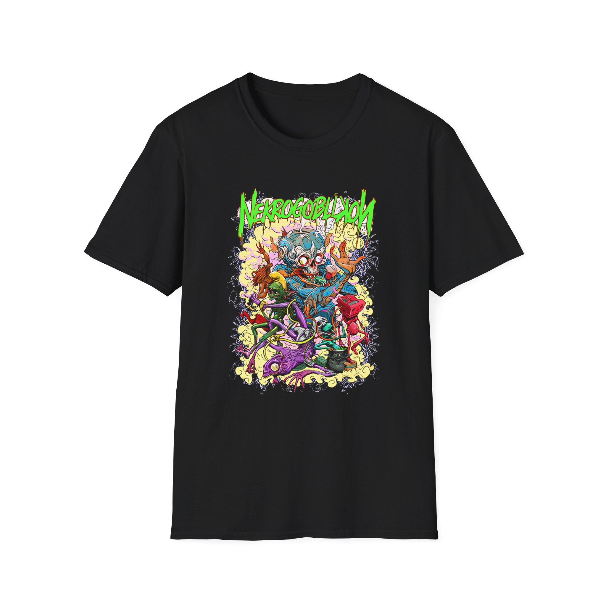 Nekrogoblikon Wizard Unisex Softstyle T-Shirt