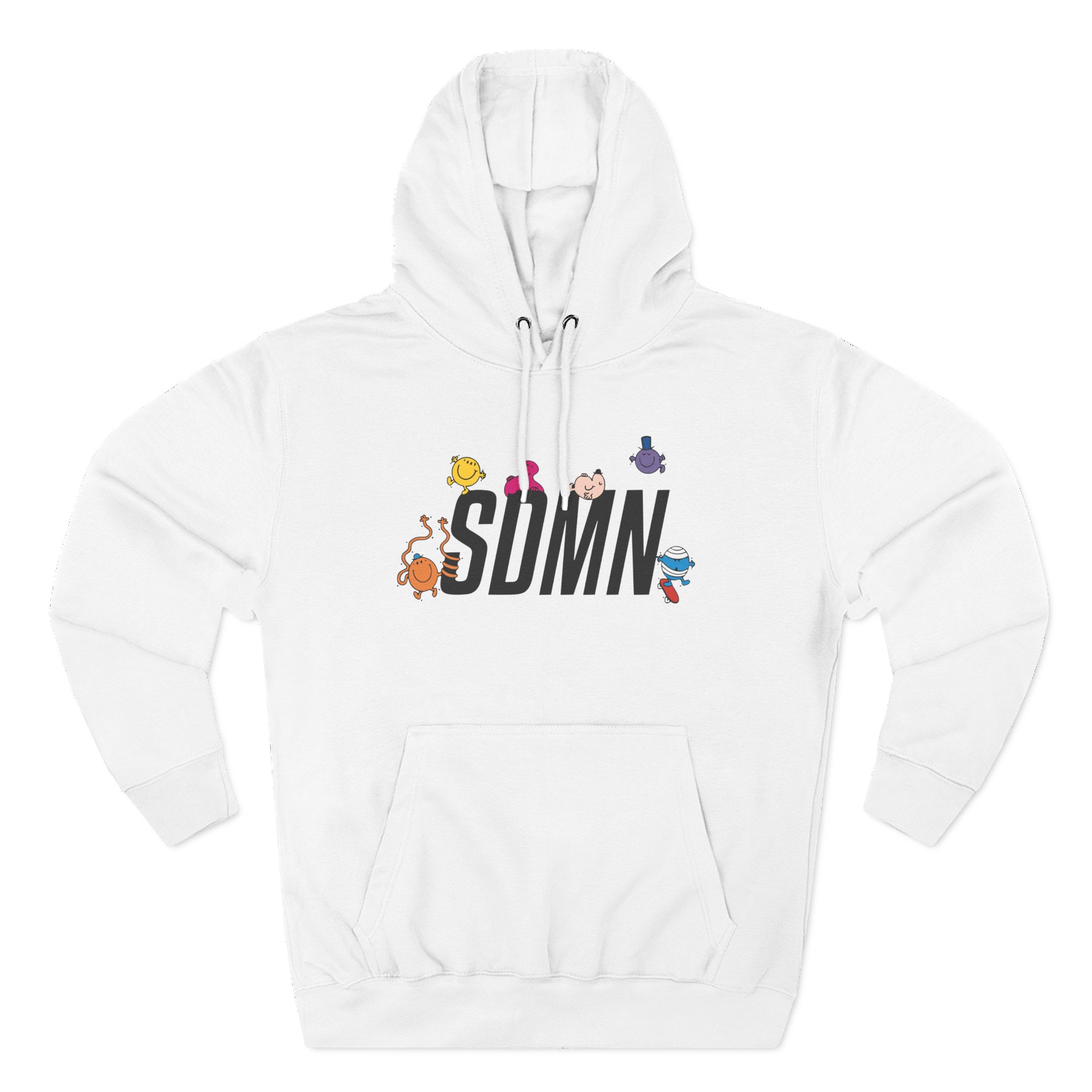 Zerkaa Sdmn Three-Panel Fleece Hoodie