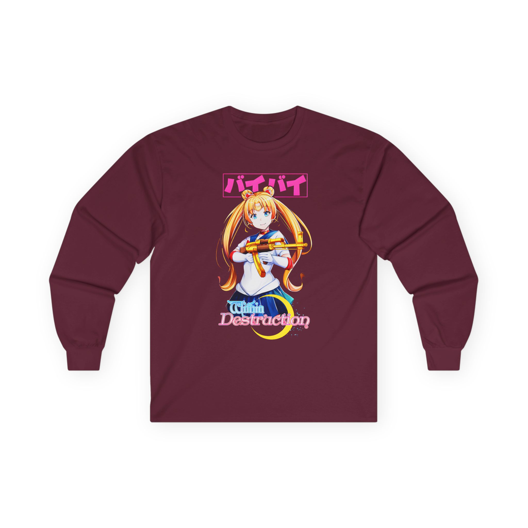 Within Destruction Sailor Moon Unisex Ultra Cotton Long Sleeve Tee