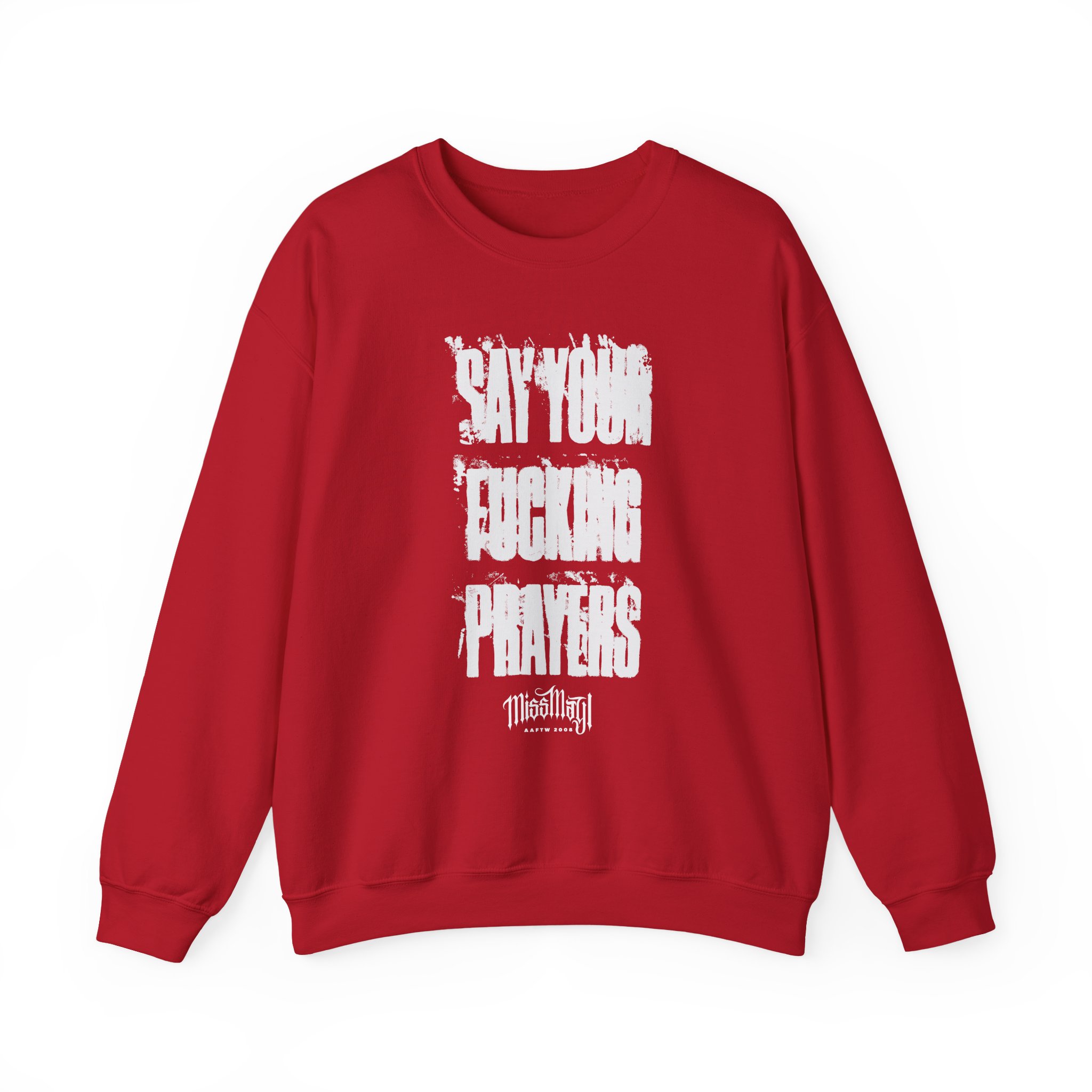 Miss May I Glow in the Dark Prayers Unisex Heavy Blendâ„¢ Crewneck Sweatshirt