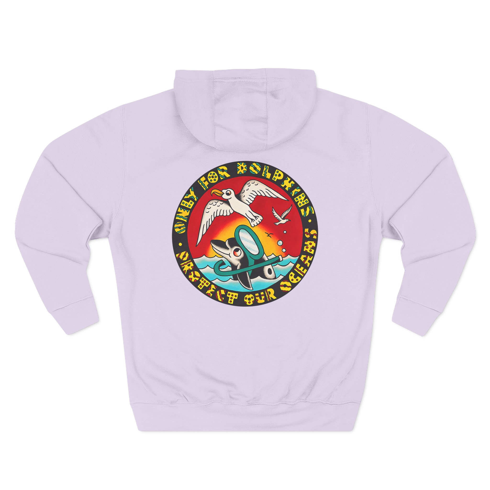 Action Bronson Only for Dolphins Three-Panel Fleece Hoodie