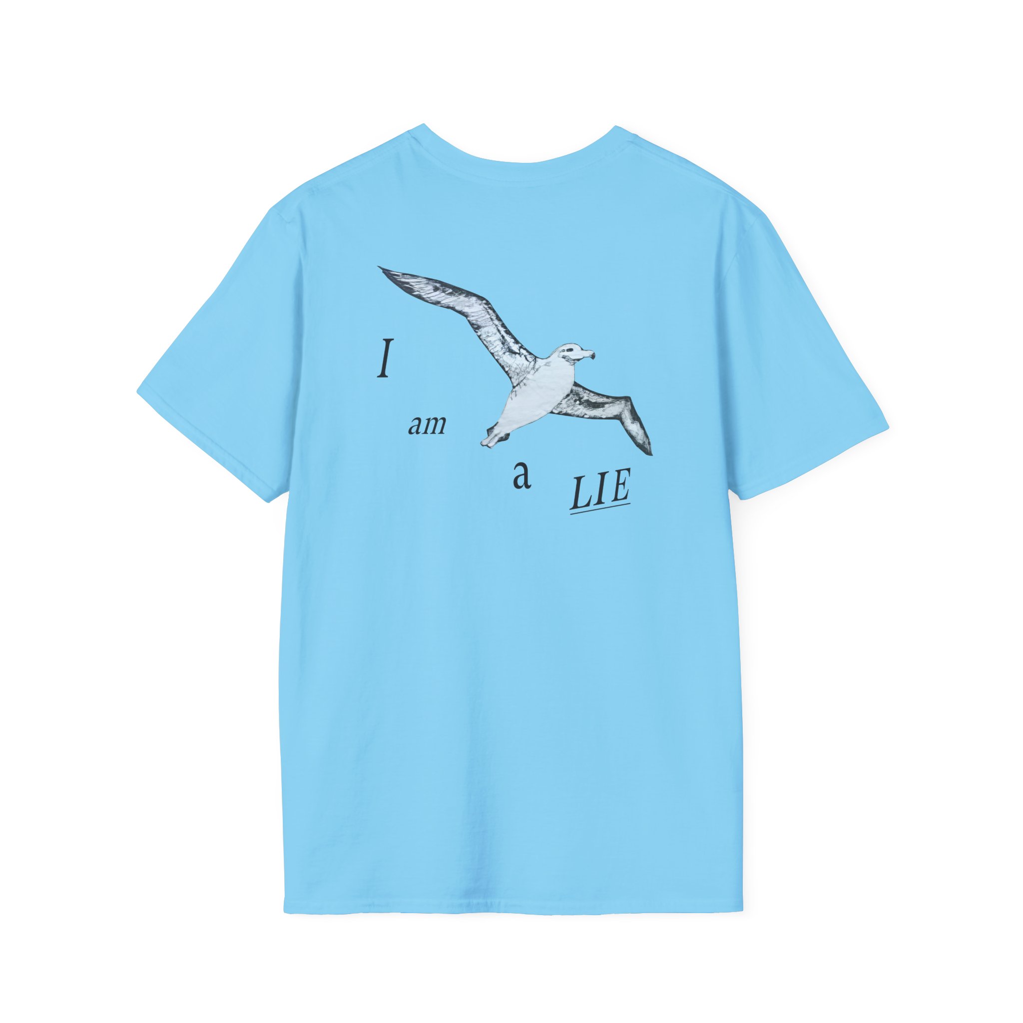 Birds Arent Real I am a Lie Unisex Softstyle T-Shirt